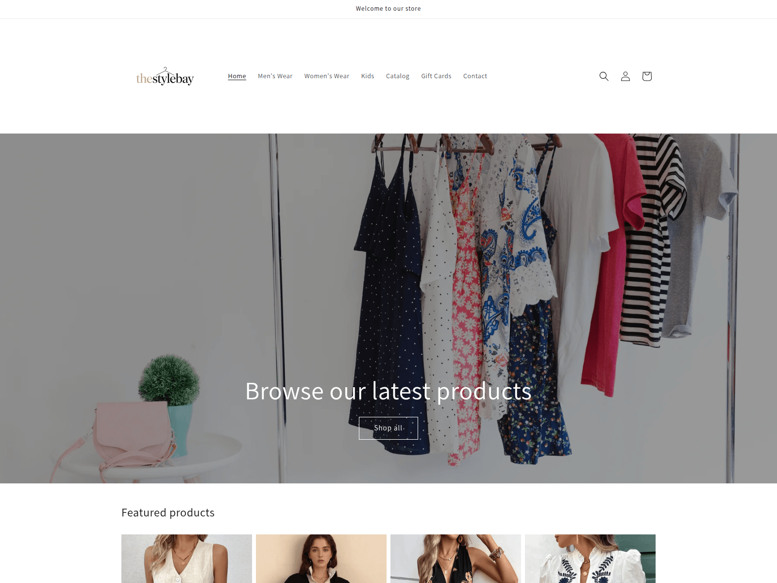 Screenshot of thestylebay.com