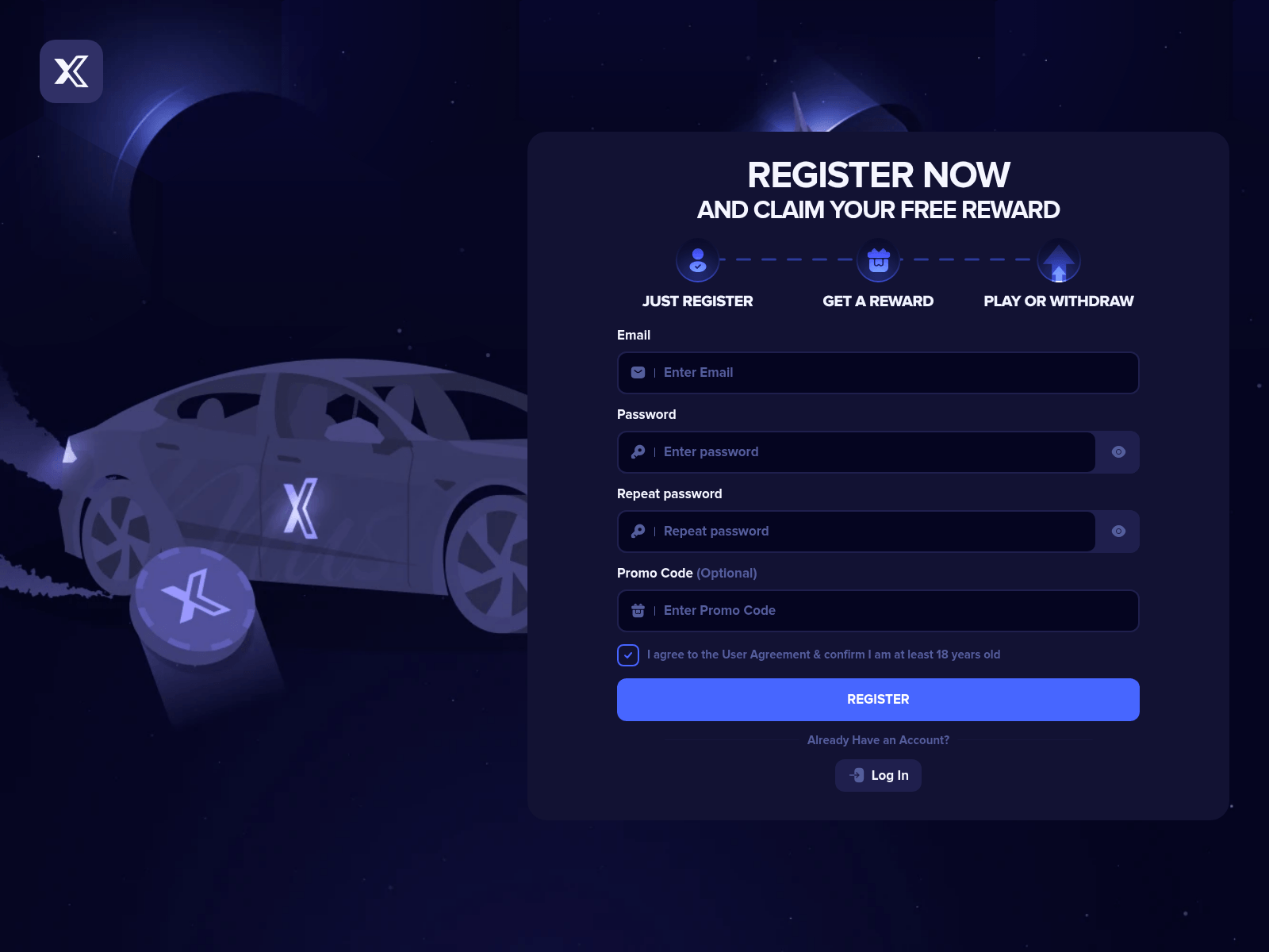 Screenshot of emtesla.us