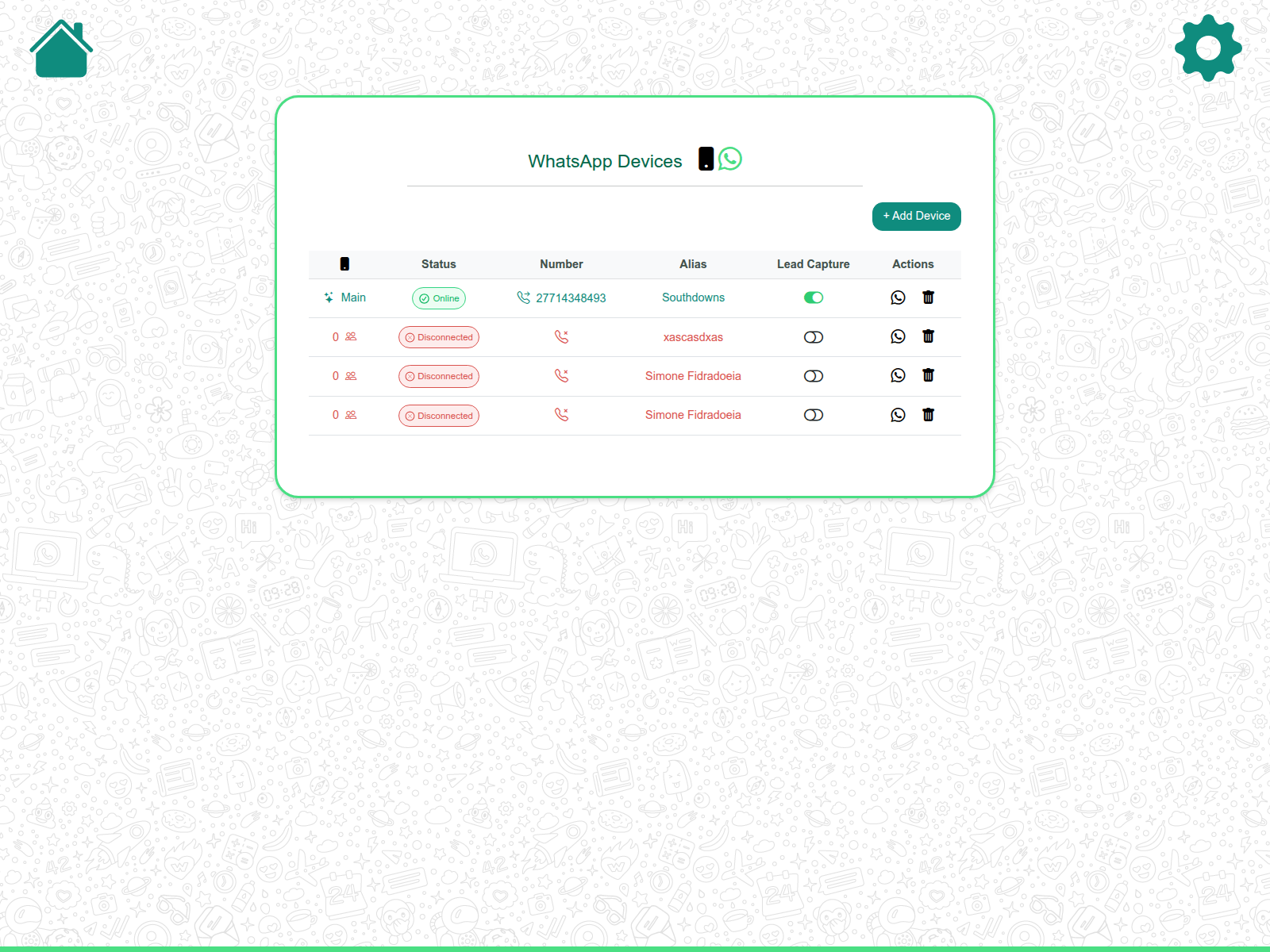 Screenshot of lift-9-whatsapp.herokuapp.com