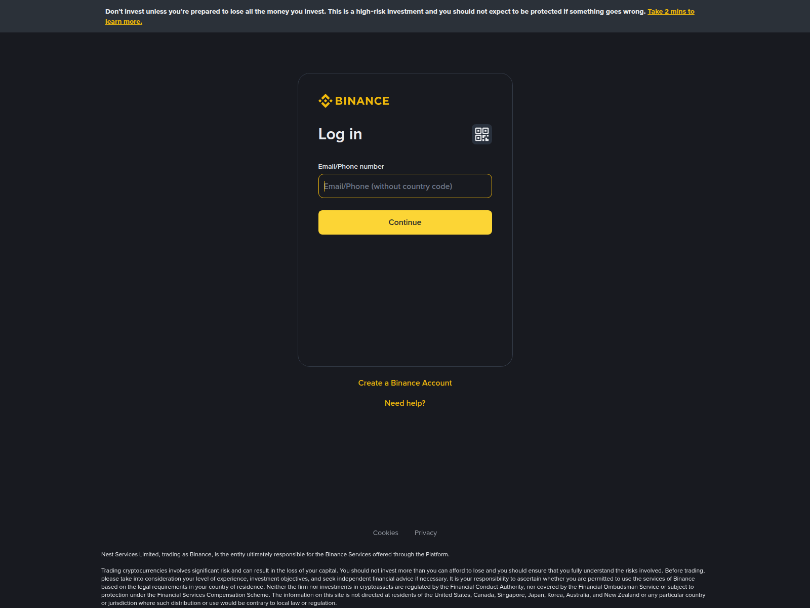 Screenshot of accounts.bmwweb.me
