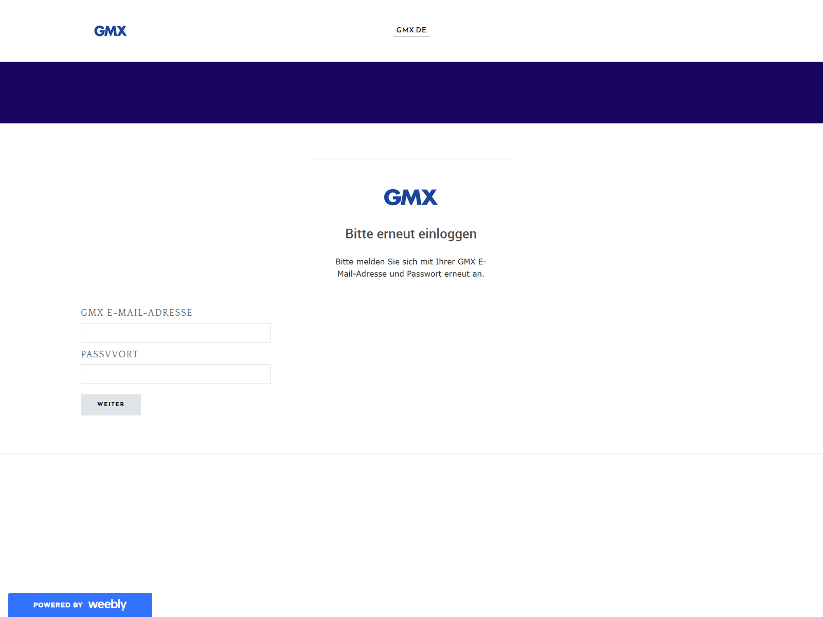 Screenshot of ale.weebly.com