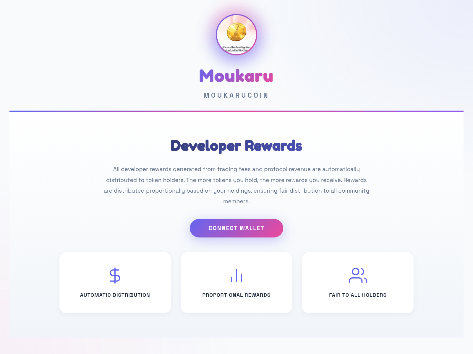 Screenshot of moukaru.degenlabs.lol