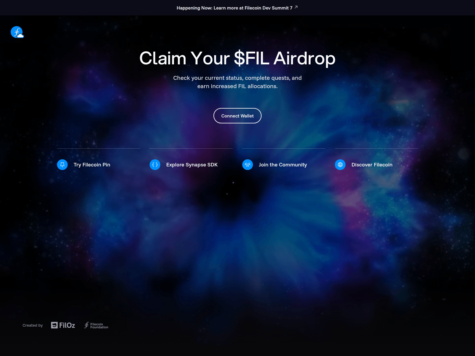 Screenshot of fil.stakingsreward.life