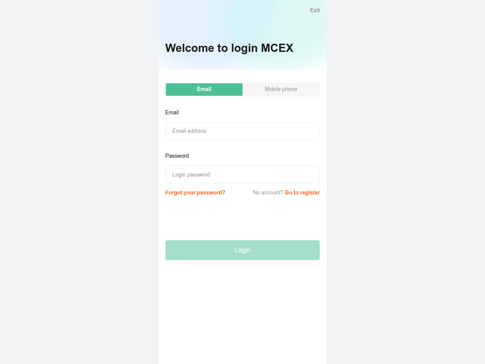 Screenshot of miracleexchange.net