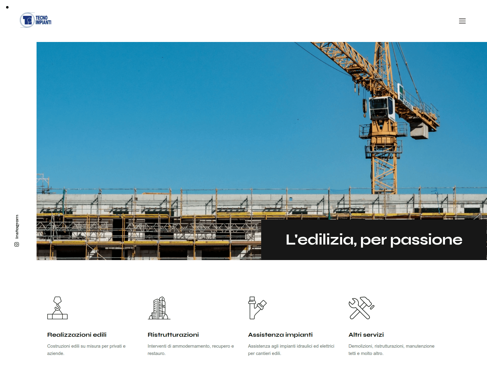Screenshot of tecnoimpianti-srl.com