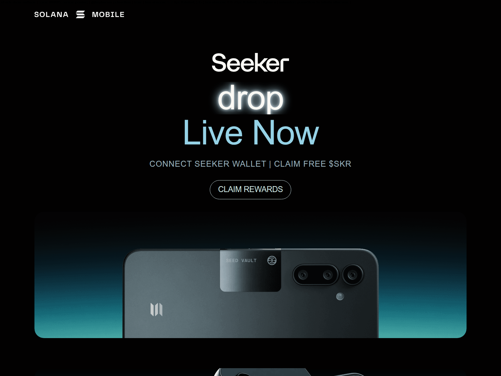 Screenshot of seekerplatform.org