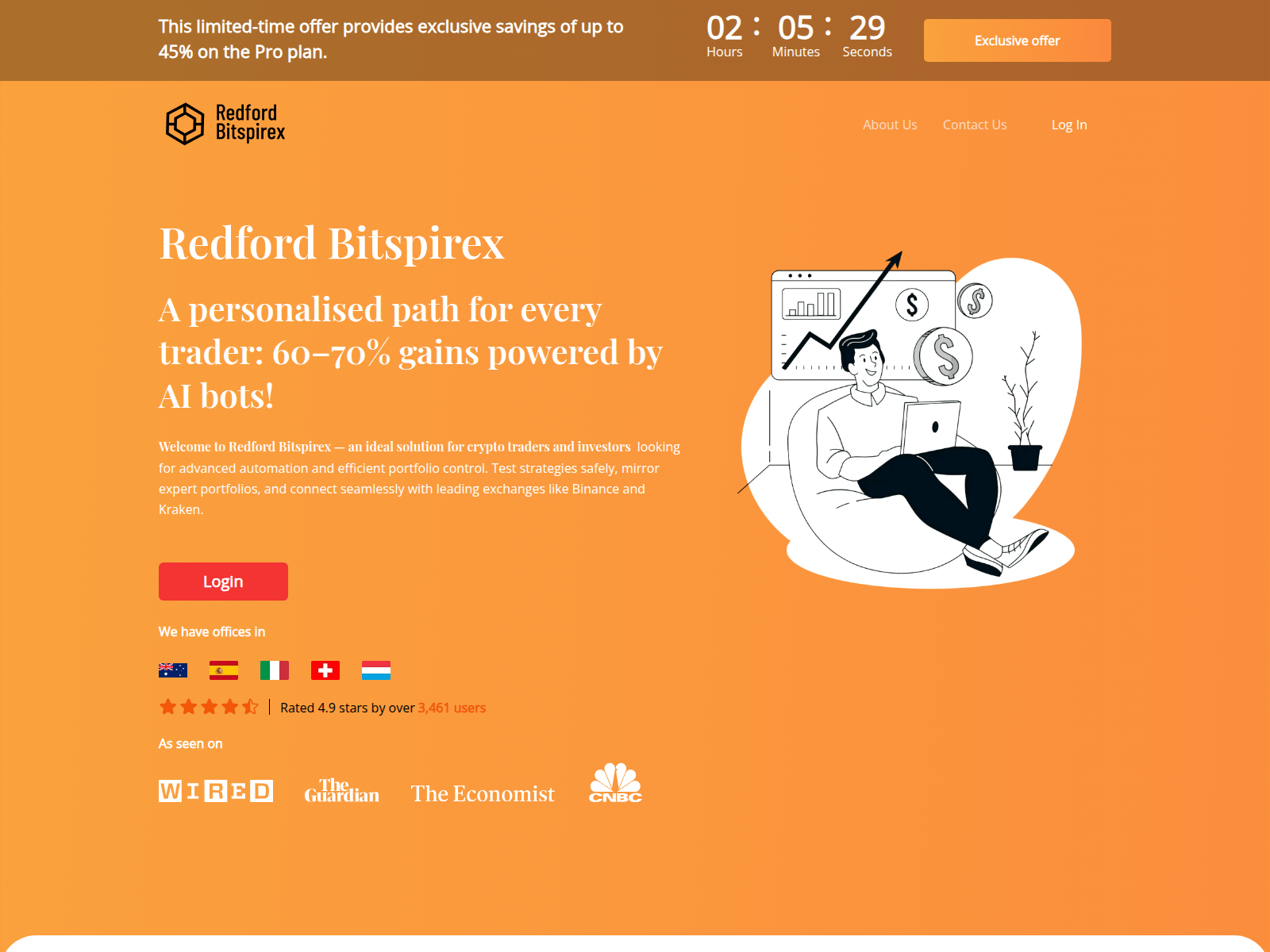 Screenshot of redfordbitspirex-ai.net