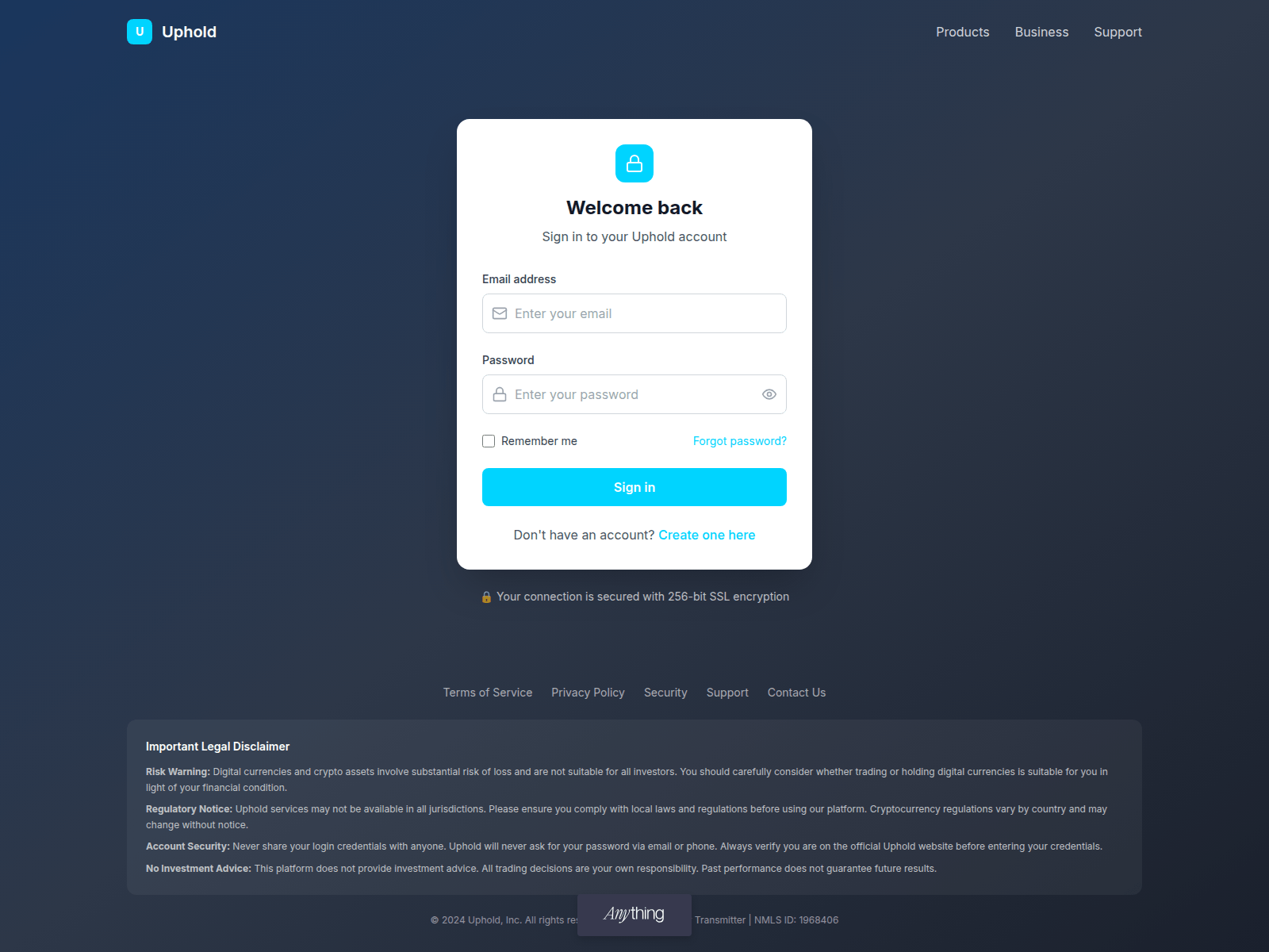 Screenshot of uphld-eng.created.app