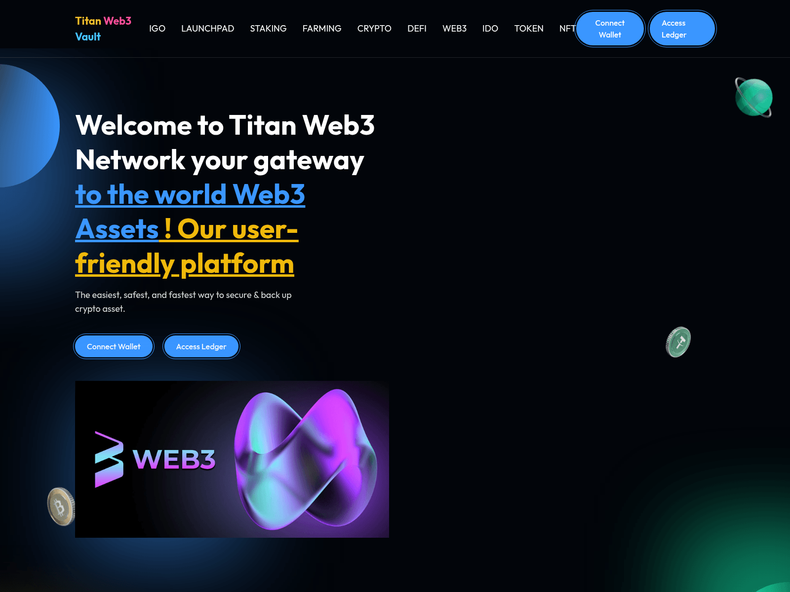 Screenshot of titanweb3.com