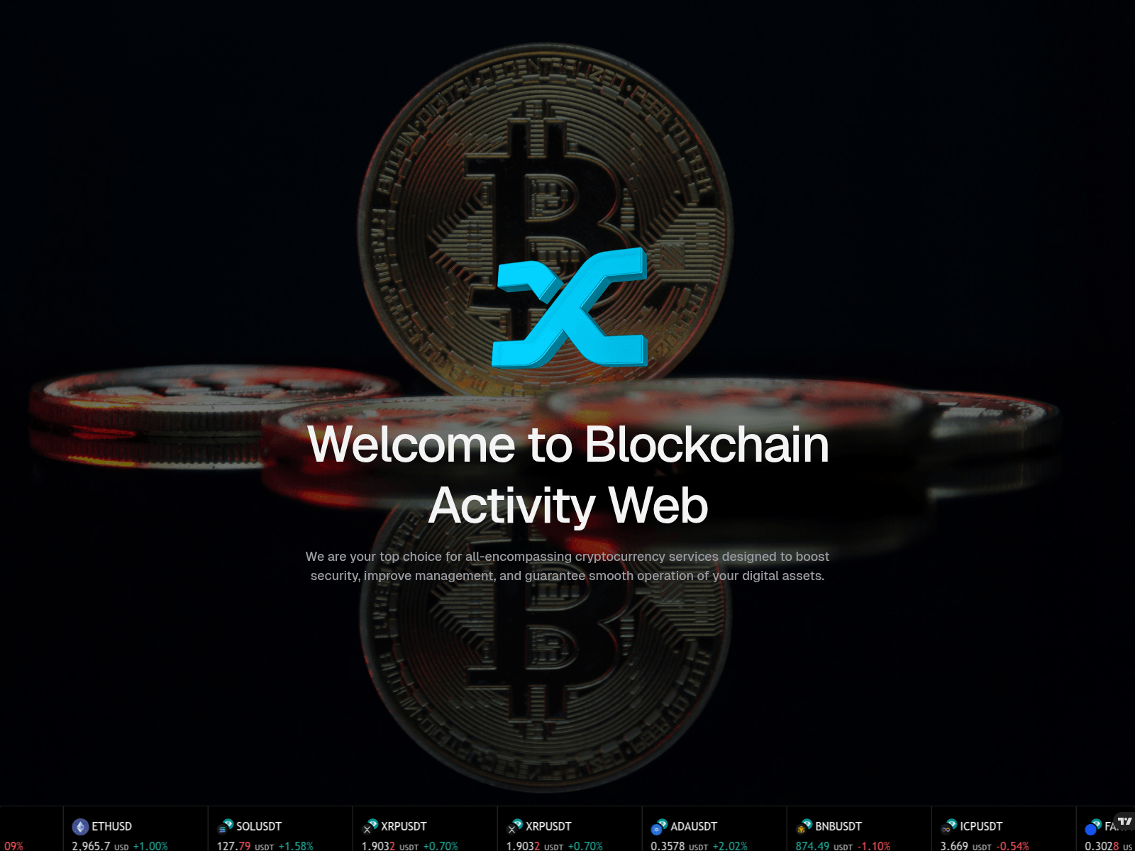 Screenshot of unichainsactivity.live