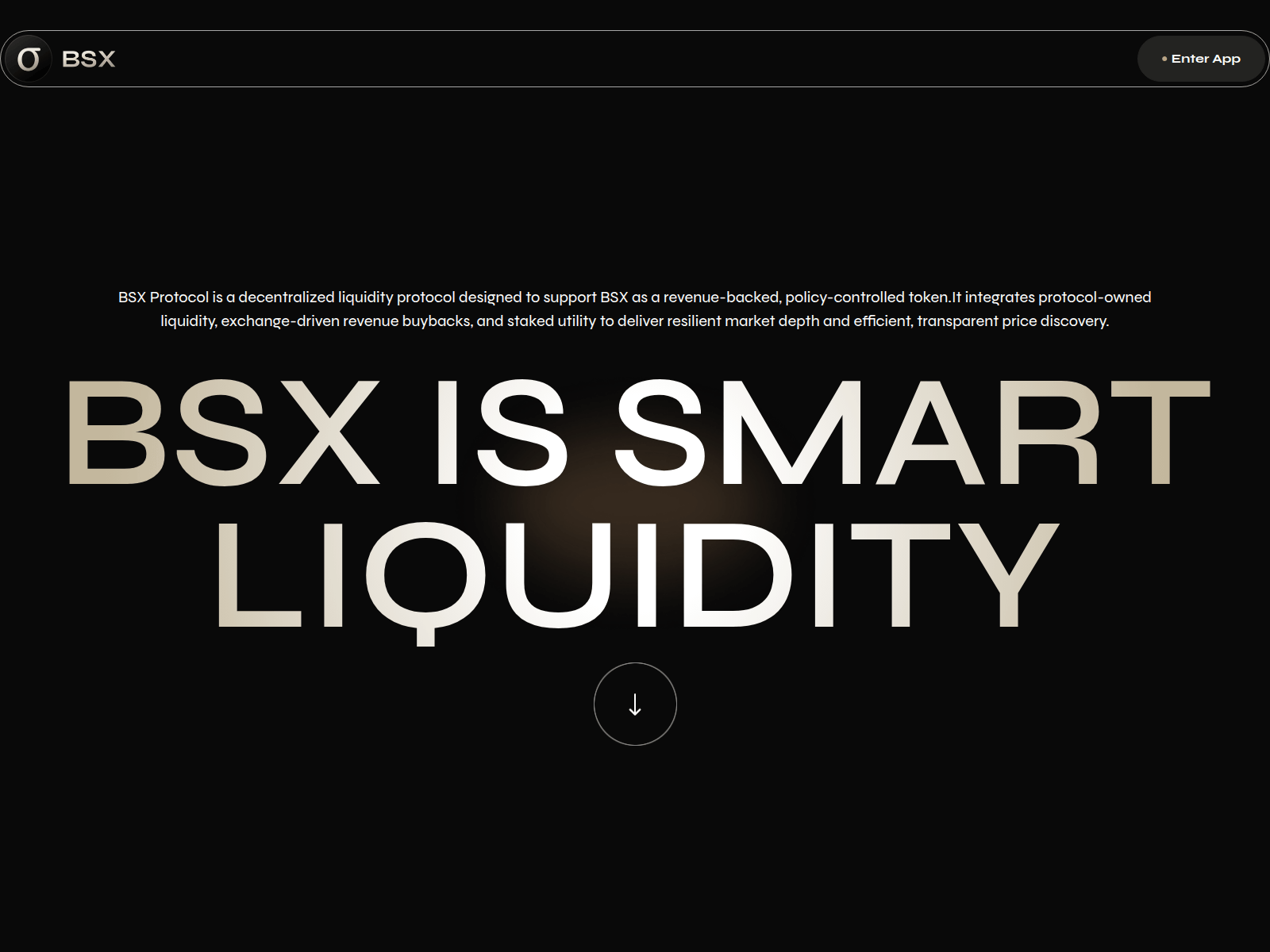 Screenshot of bsxprotocol.com