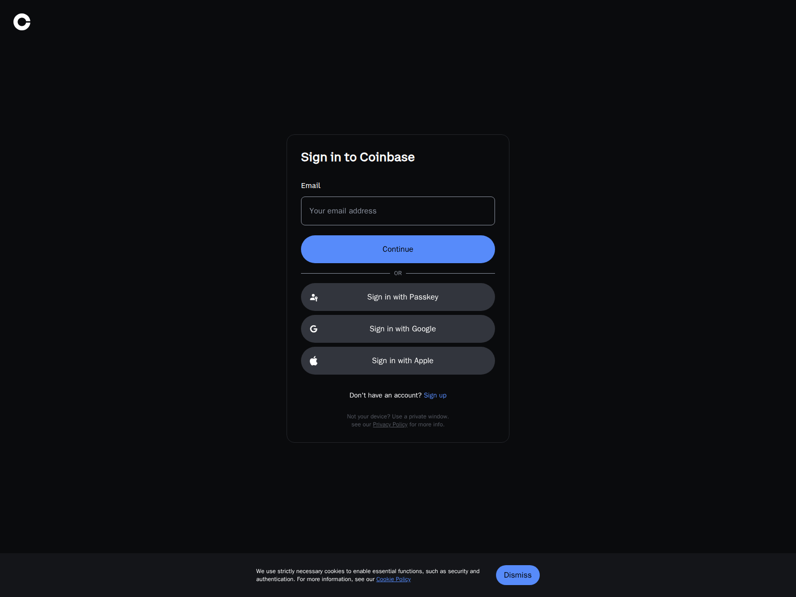 Screenshot of coinbaseverification.co