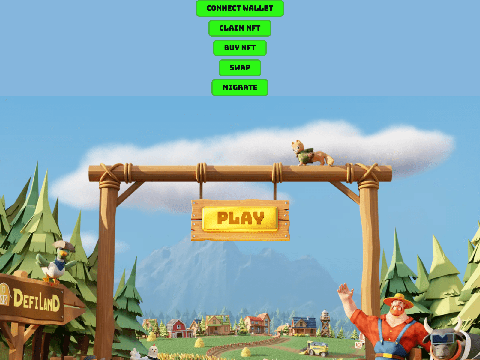 Screenshot of defilandmigrate.live
