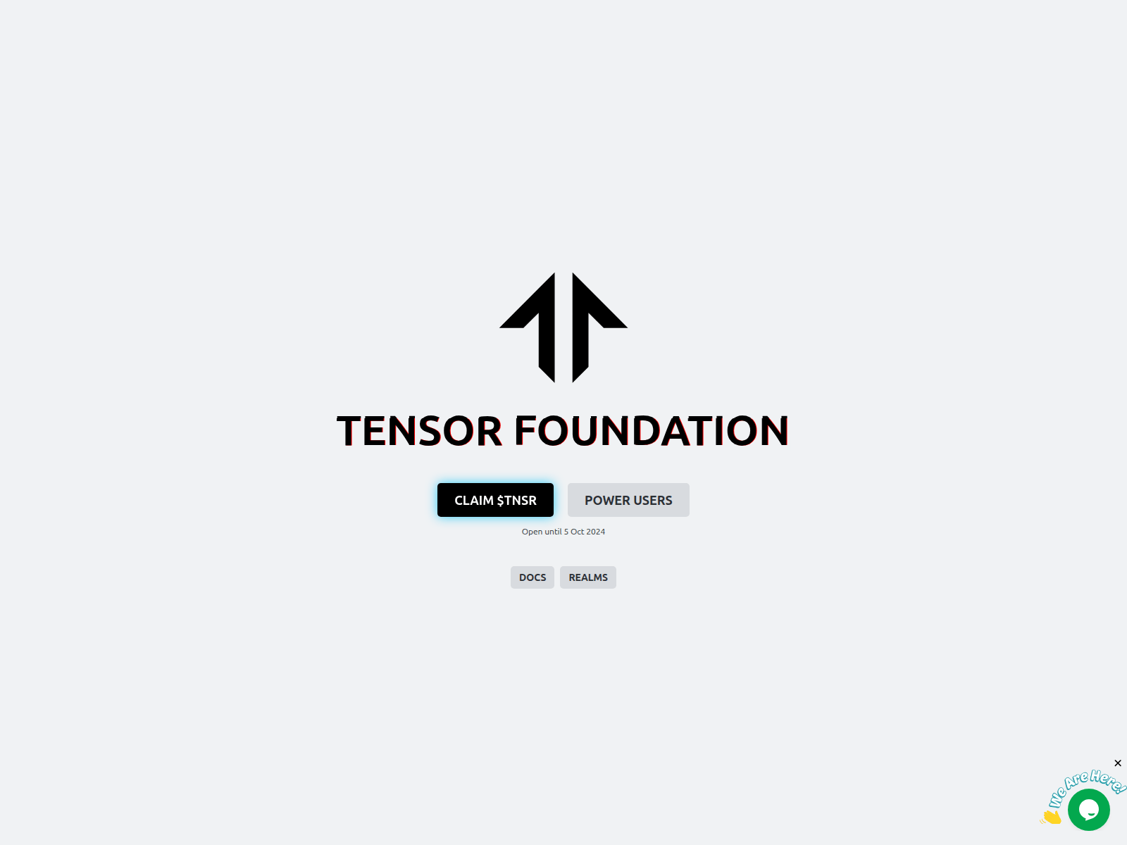 Screenshot of claim-tensor.pages.dev