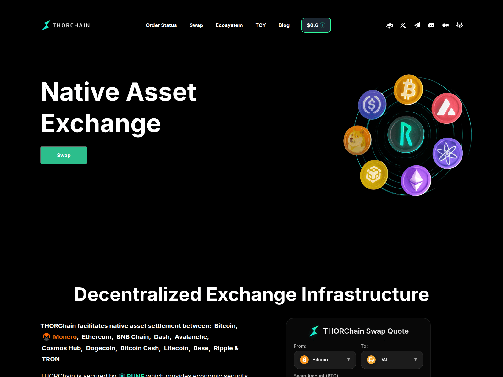 Screenshot of thorchaij.org