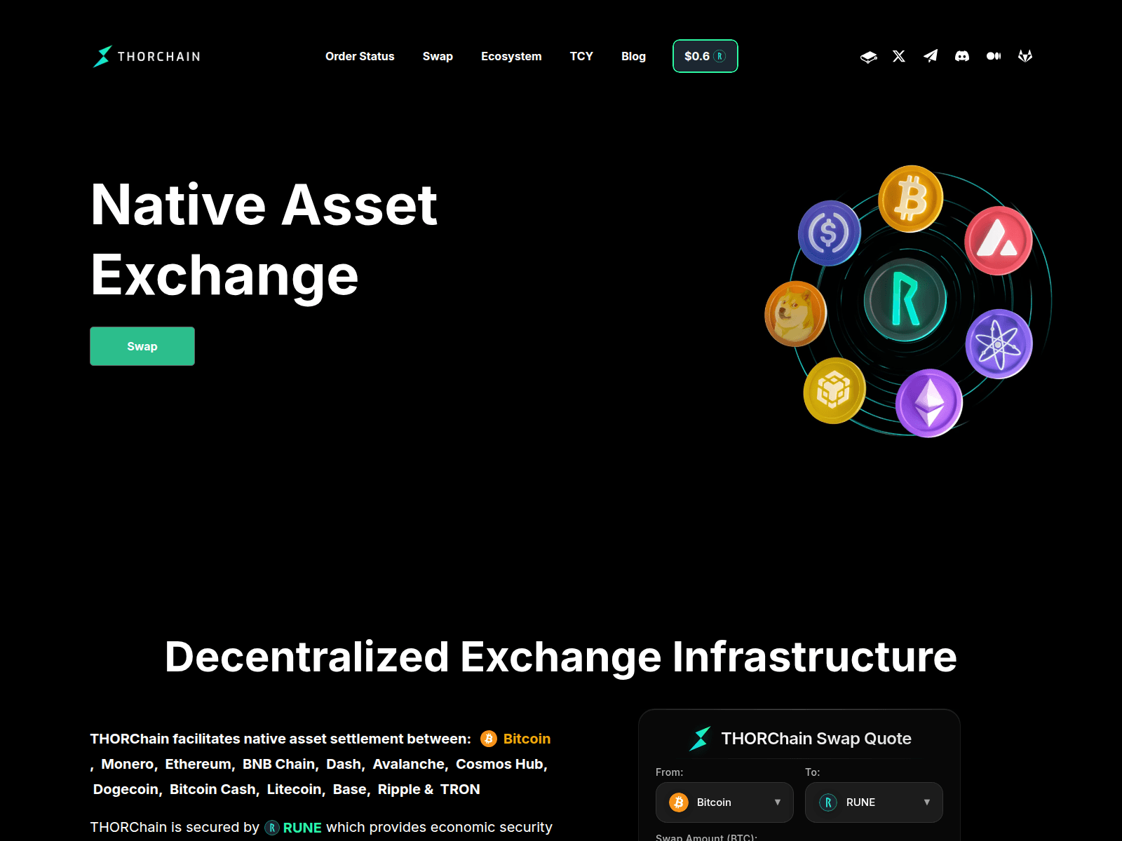 Screenshot of thorchaon.org