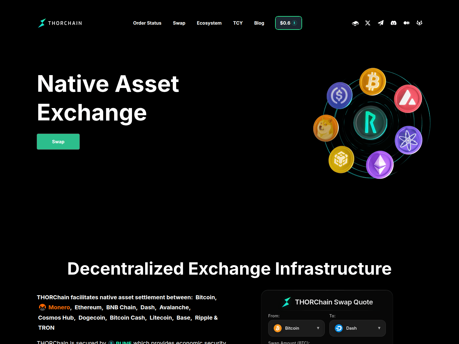 Screenshot of thorvhain.org