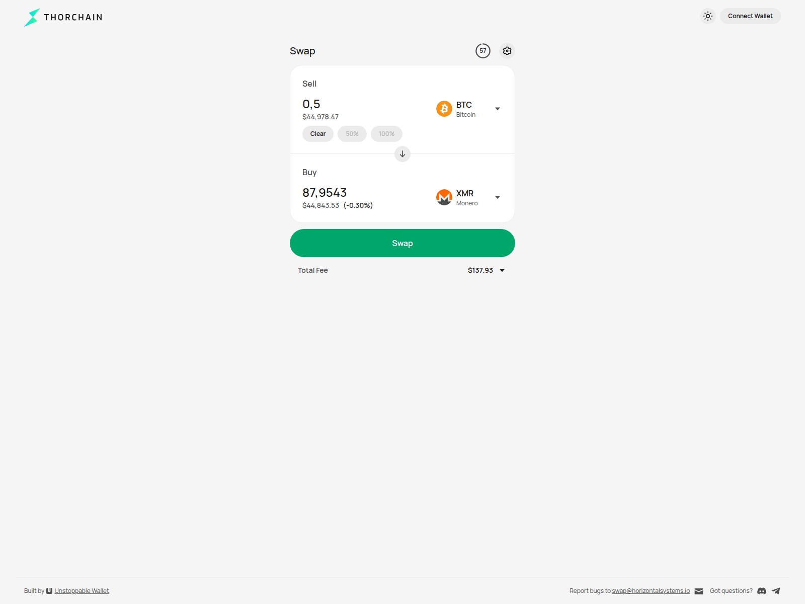 Screenshot of thorchai.org