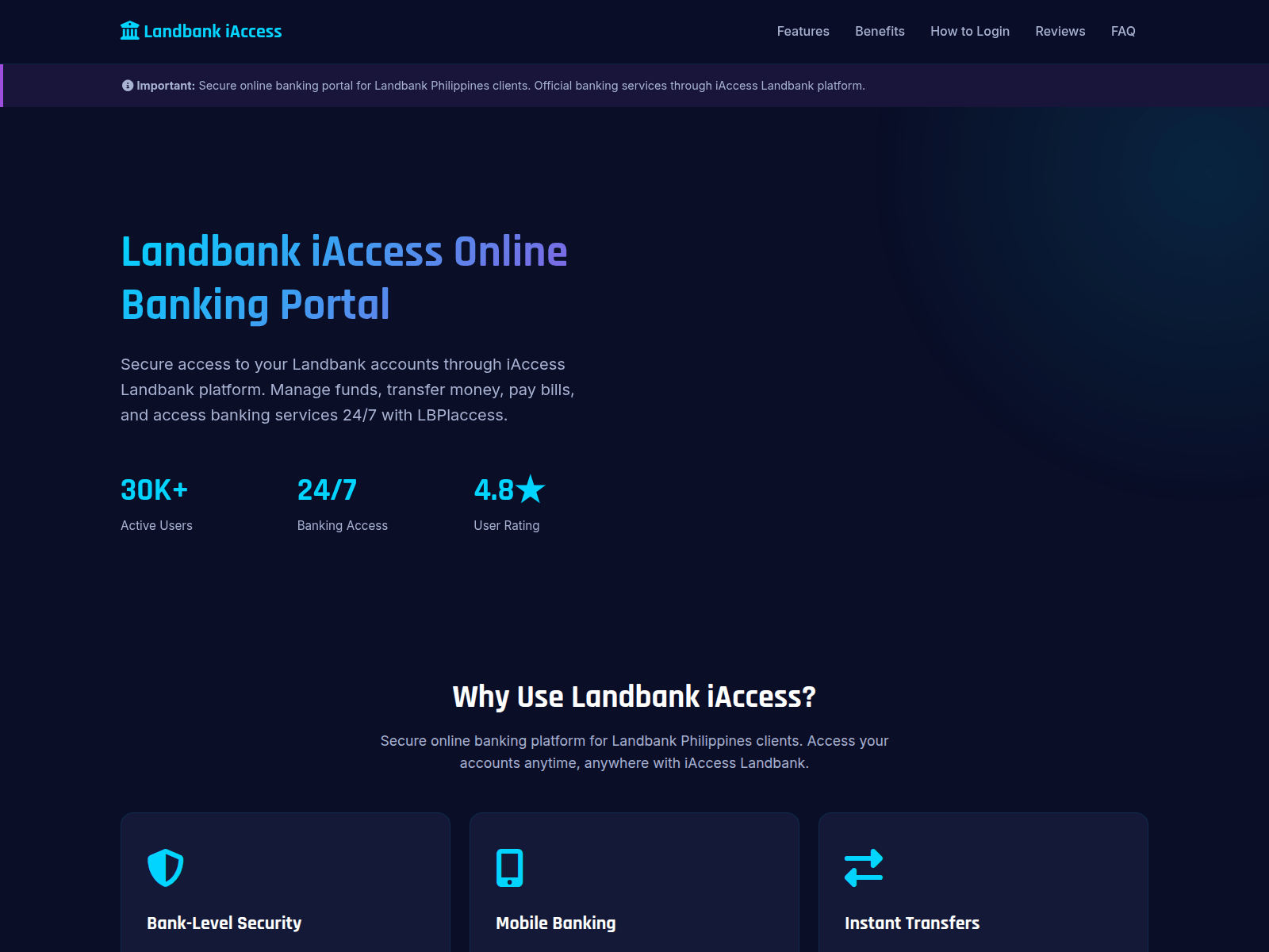 Screenshot of lbpiaccess.co.com