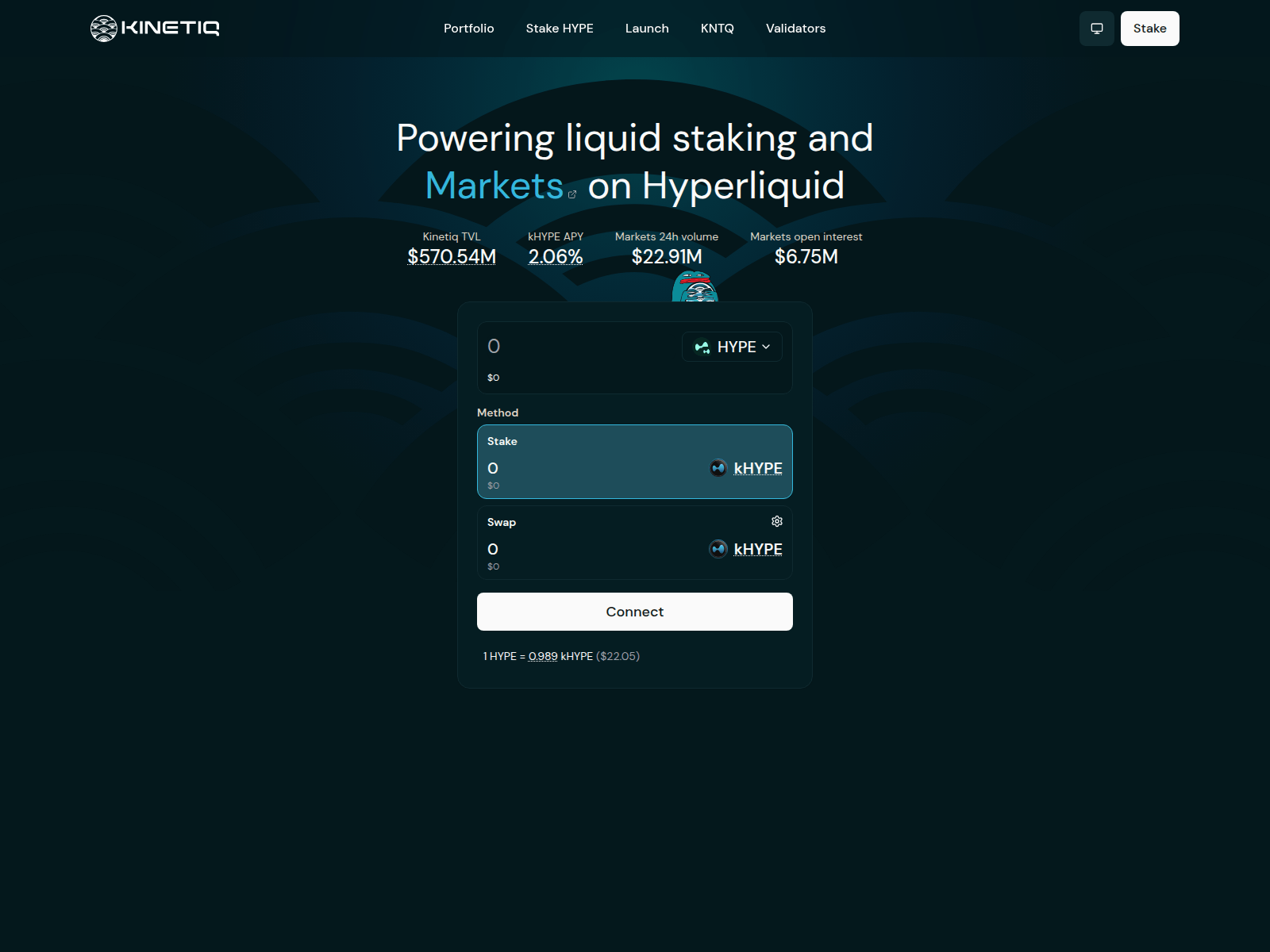 Screenshot of kineteq.xyz