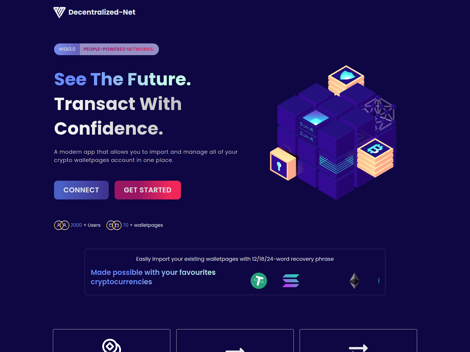 Screenshot of decentralizednets.pages.dev