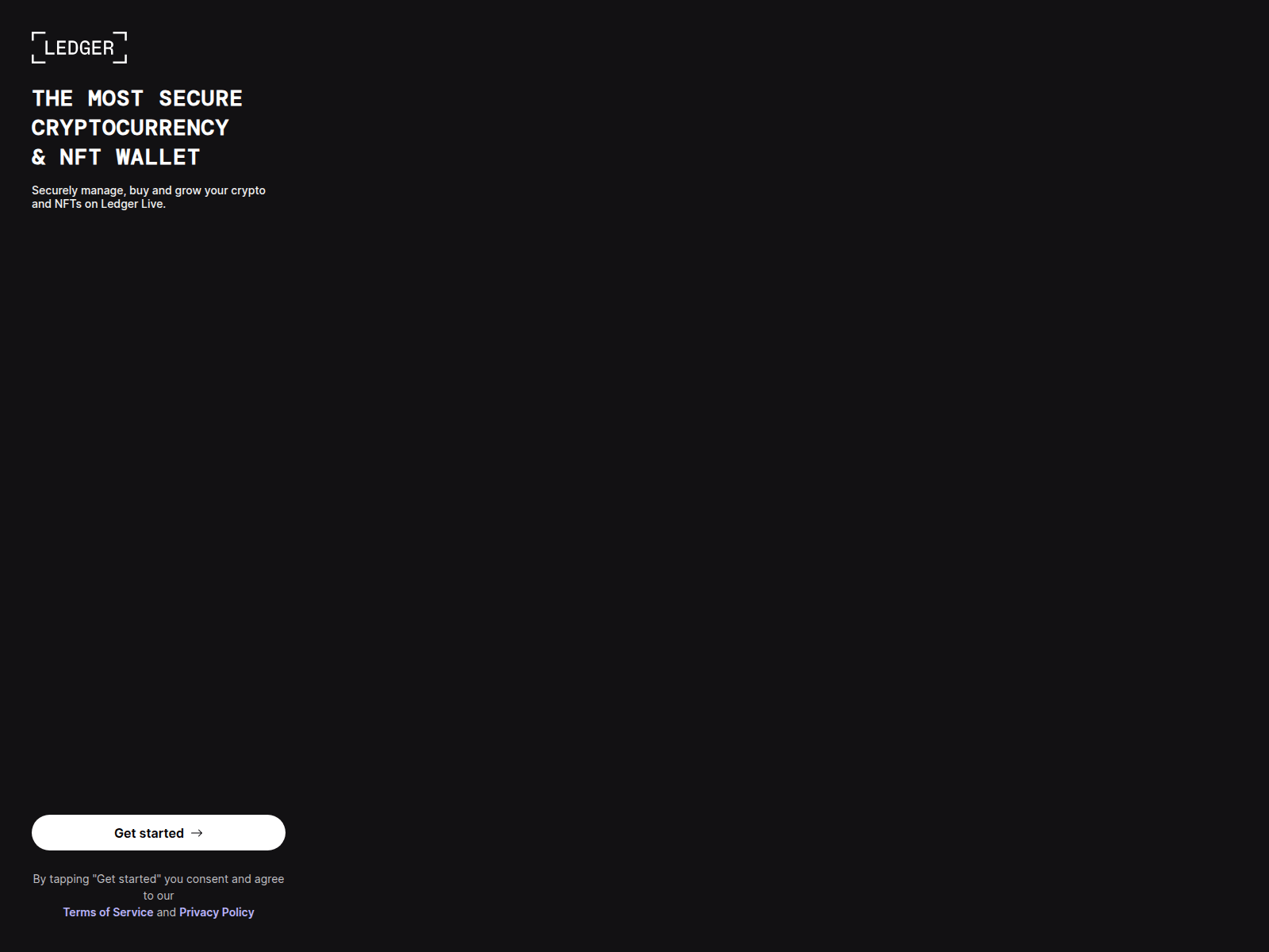 Screenshot of ledgerrlive.us