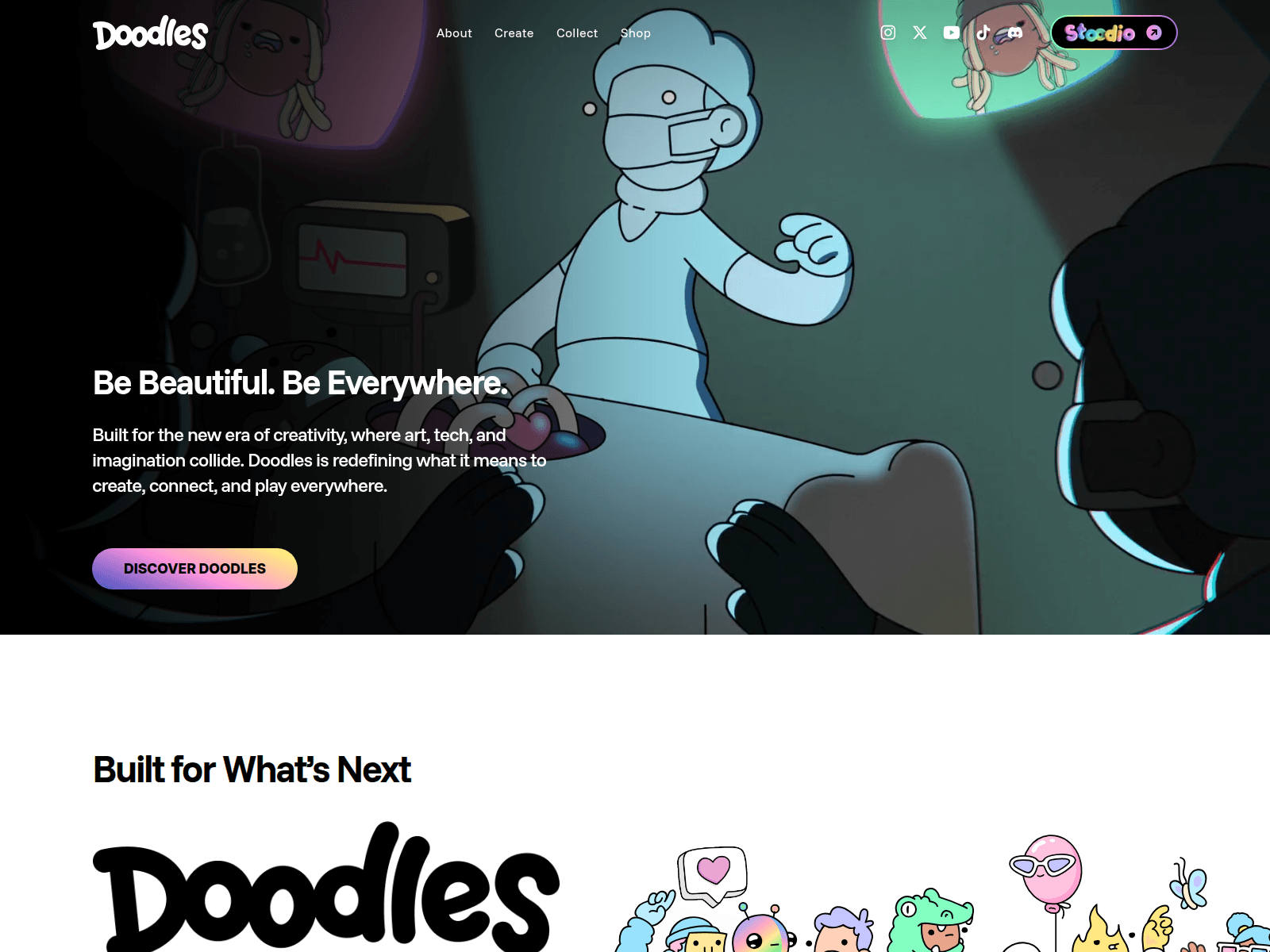 Screenshot of doodles-doopies.com