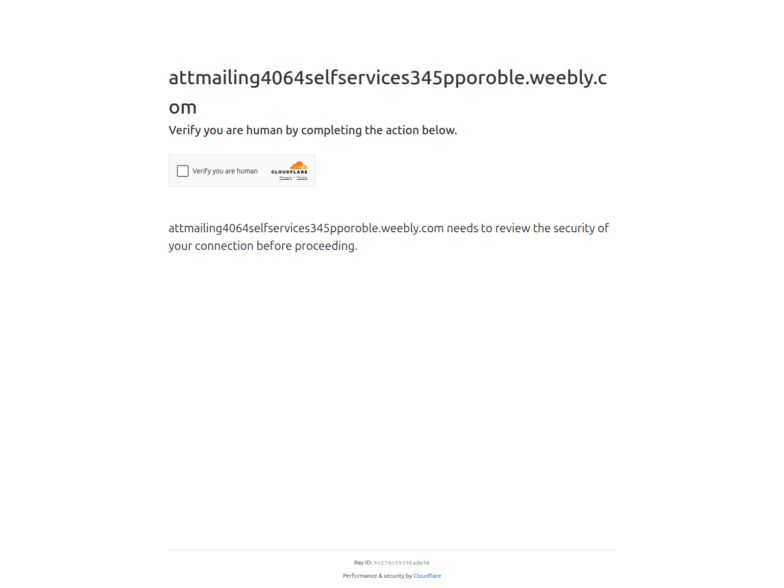 Screenshot of attmailing4064selfservices345pporoble.weebly.com