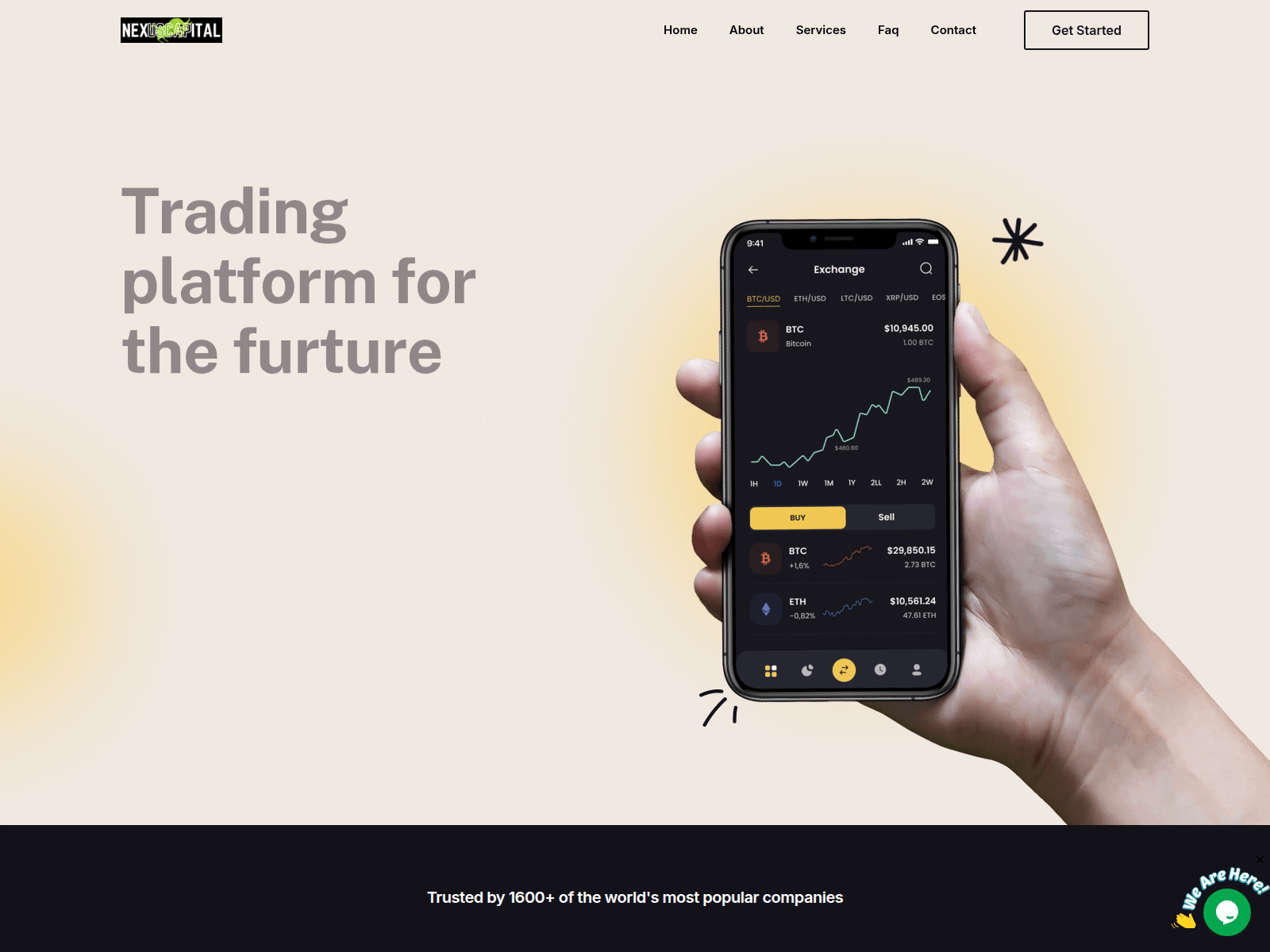 Forensic screenshot of nexuscapital.pro