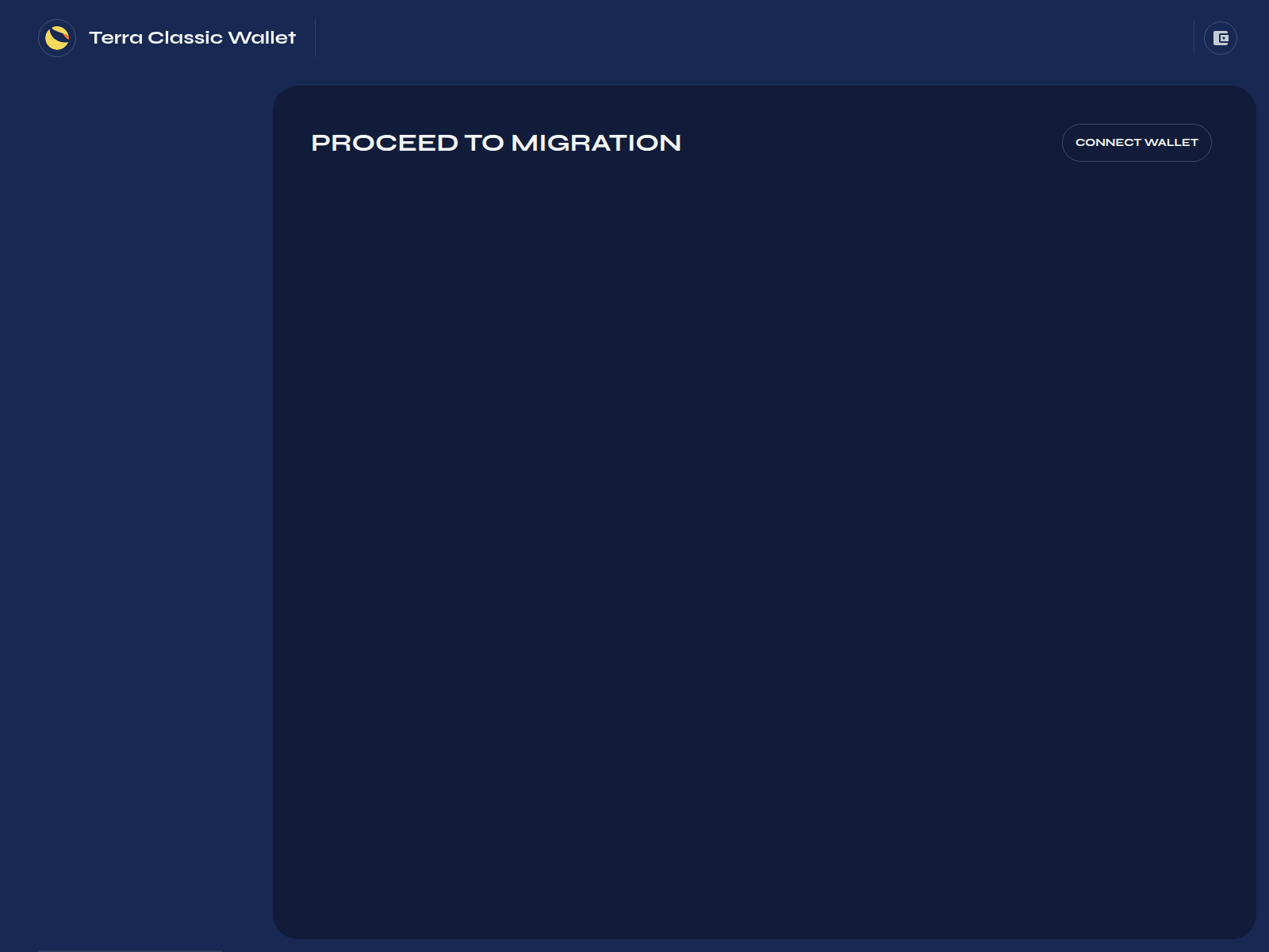 Screenshot of lunaclassic-migration.pages.dev