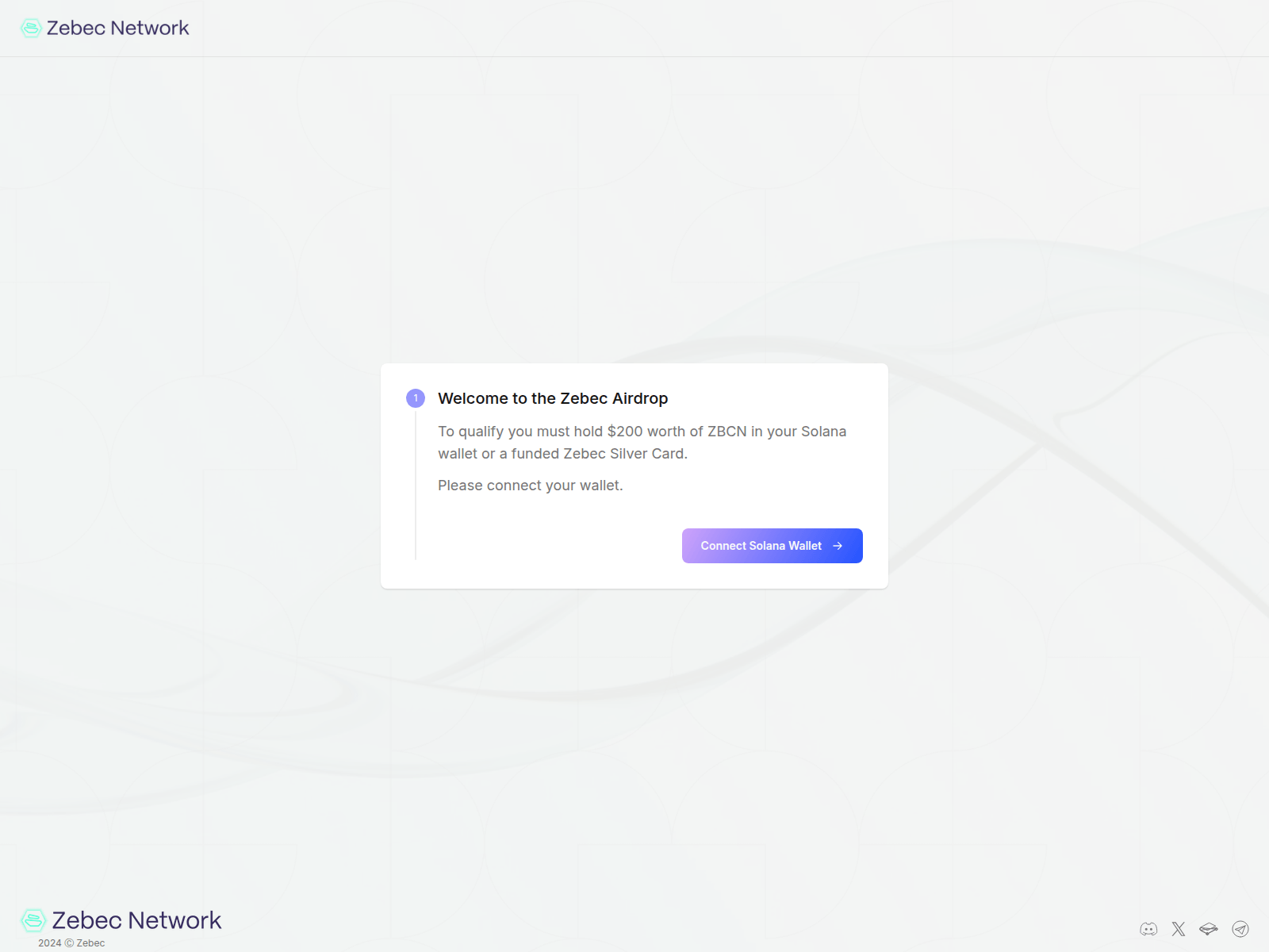 Screenshot of claim-zebec.com
