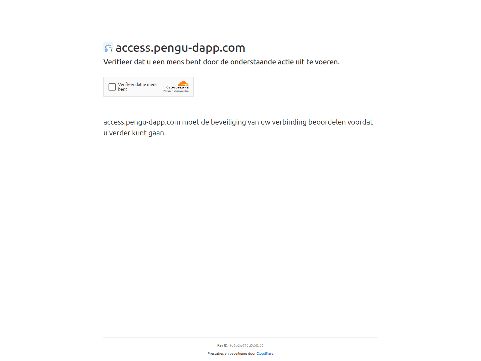 Screenshot of access.pengu-dapp.com