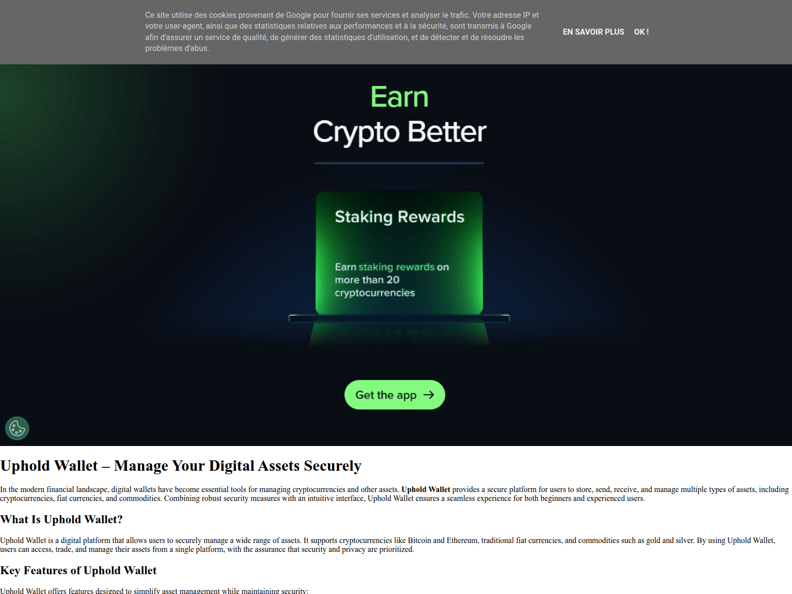 Screenshot of uphold-wallettt.blogspot.li