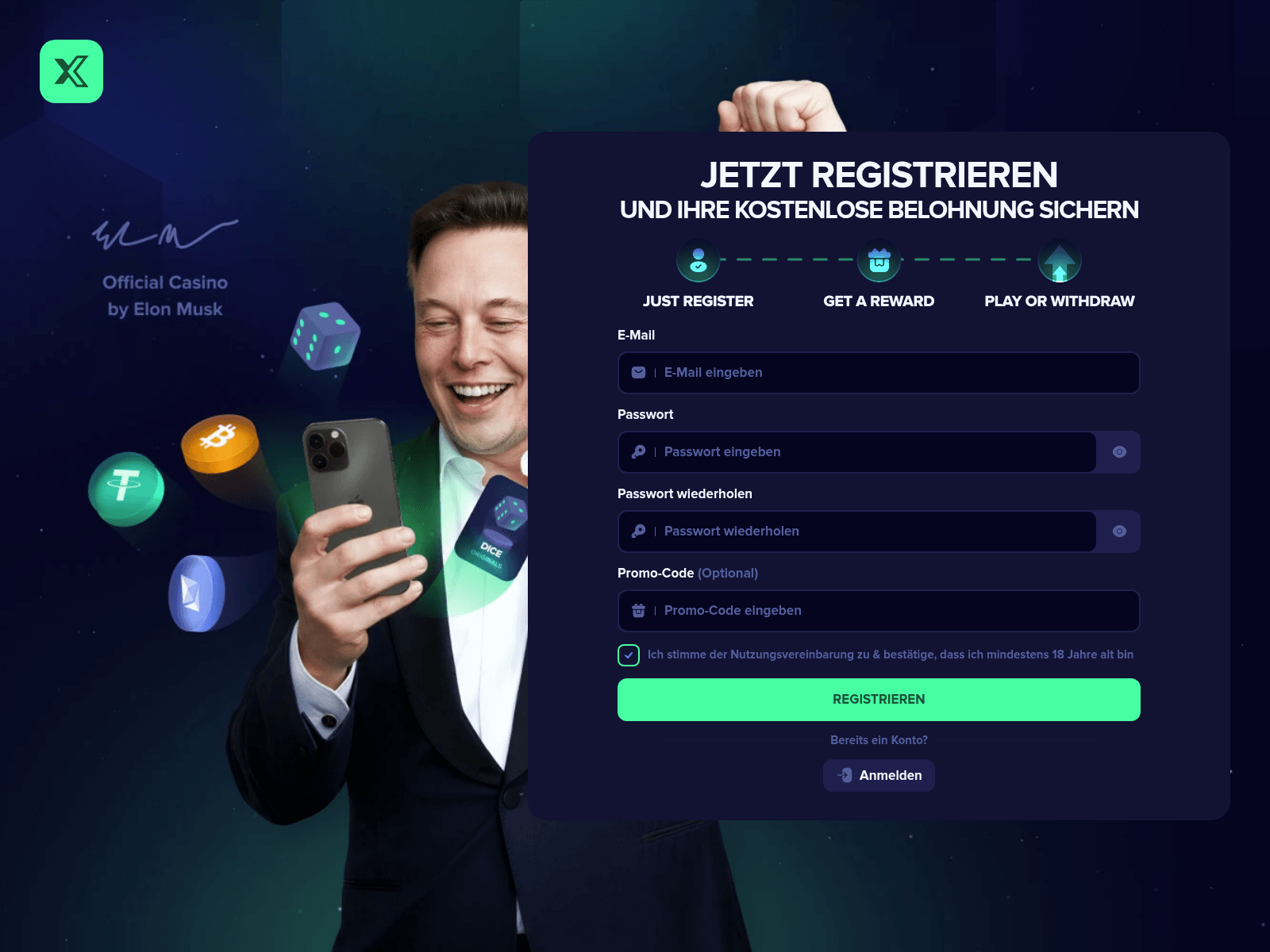 Screenshot of piteelon.com