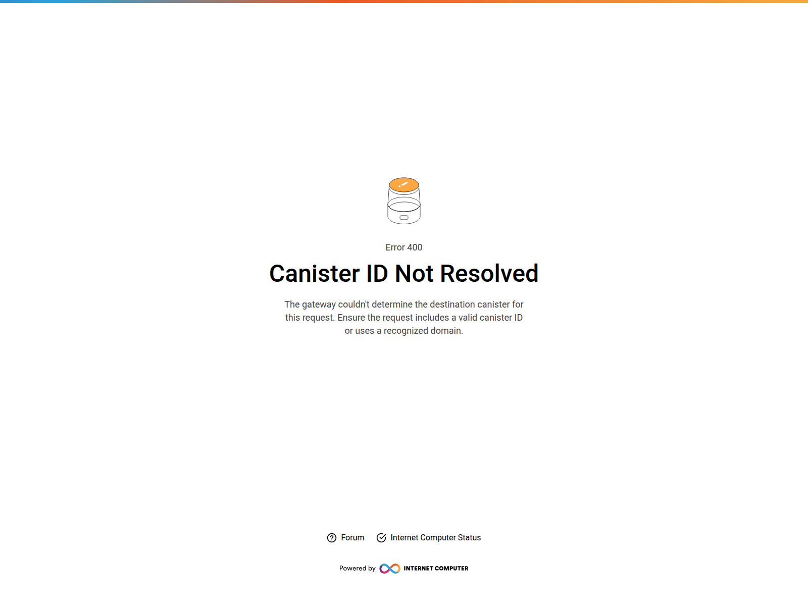 Screenshot of 4dsv2hiaaaaaaadac4qqcai.icp0.io