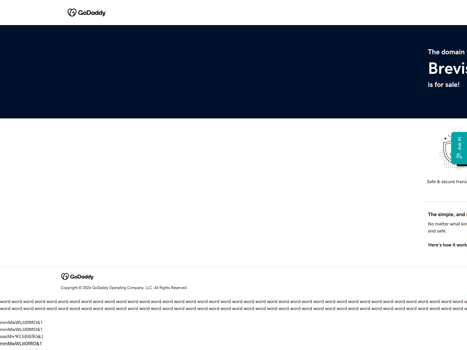 Screenshot of brevisnetwork.com