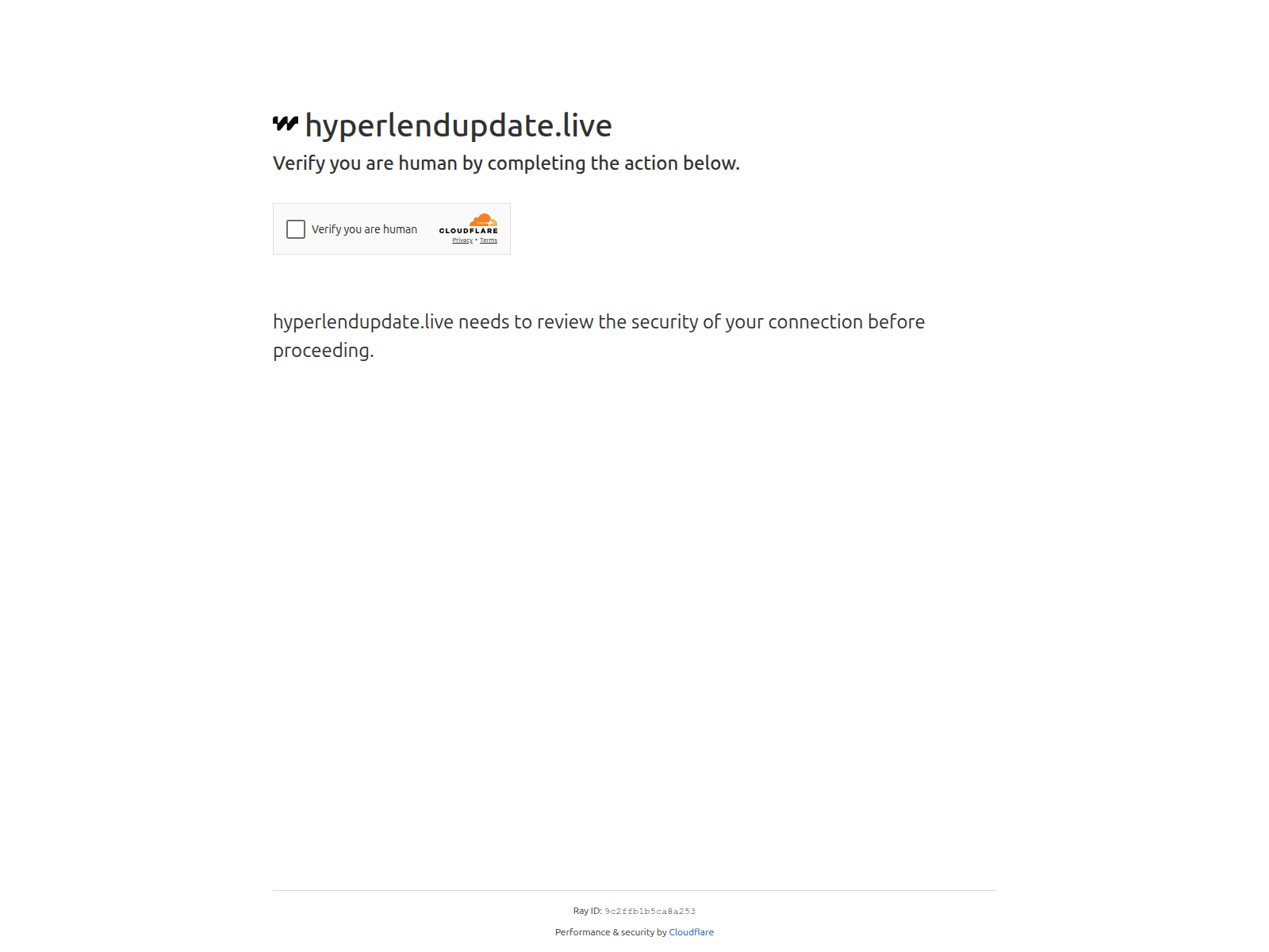 Screenshot of hyperlendupdate.live
