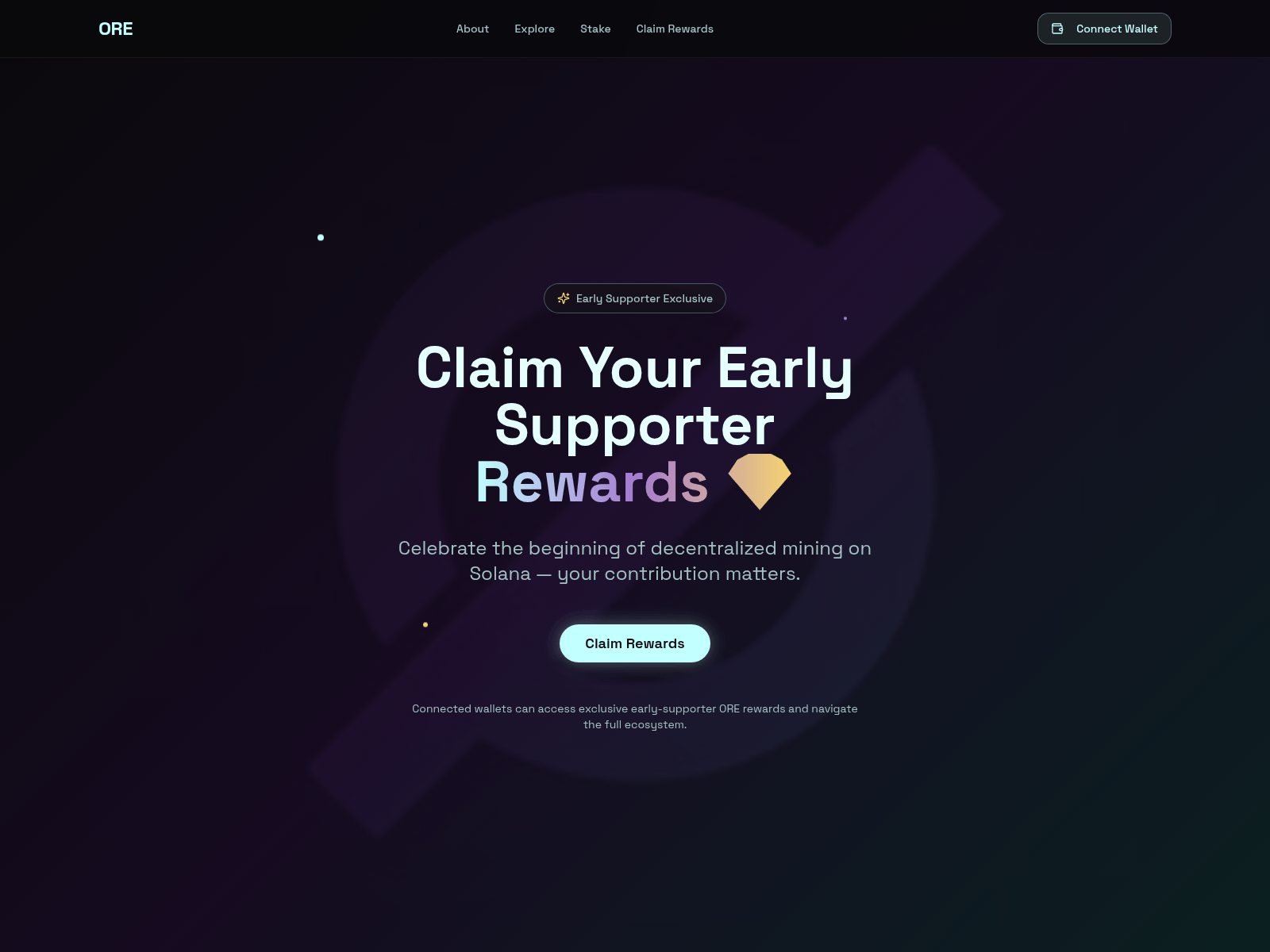 Screenshot of ore-supply.live
