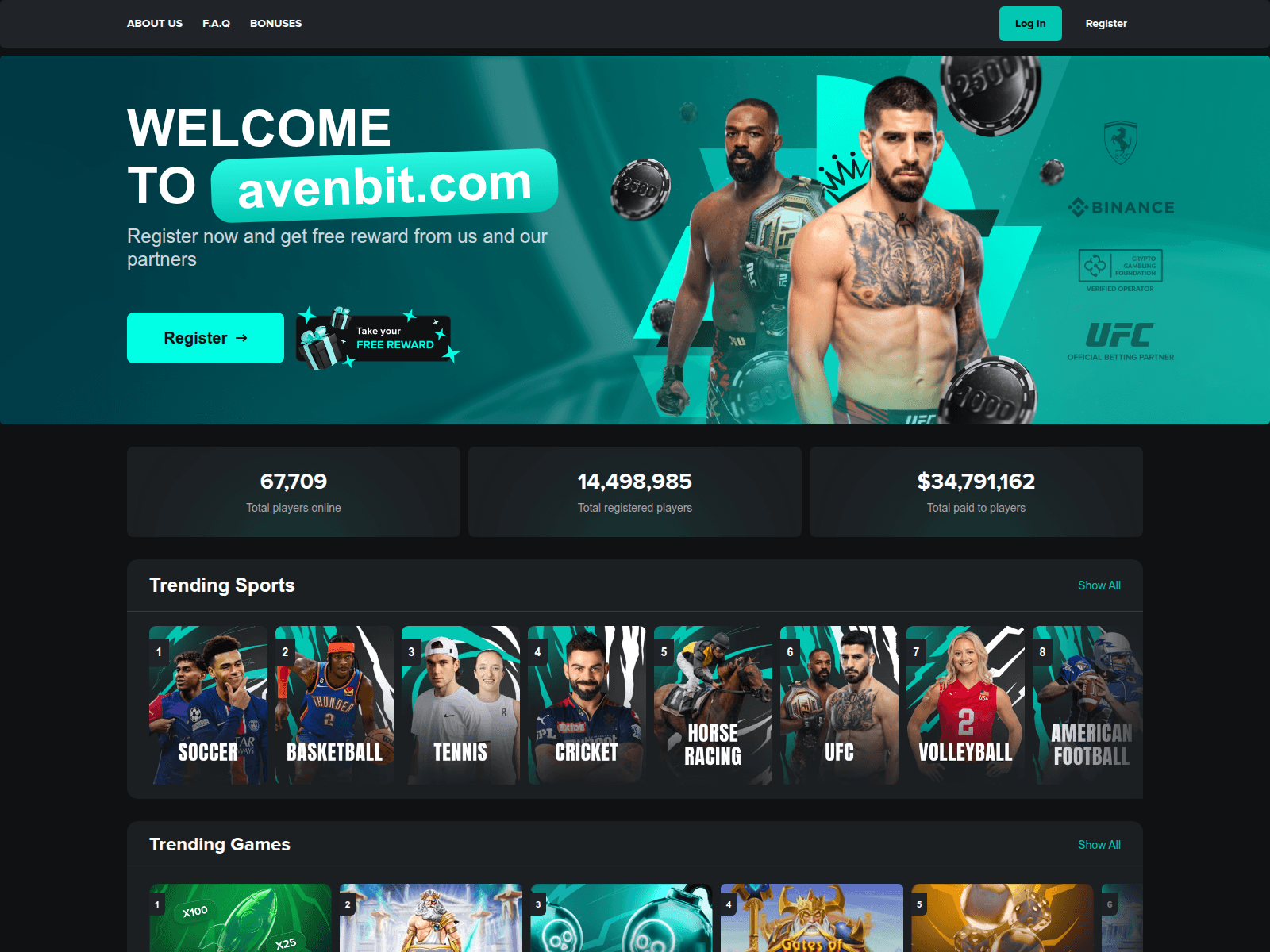 Screenshot of avenbit.com