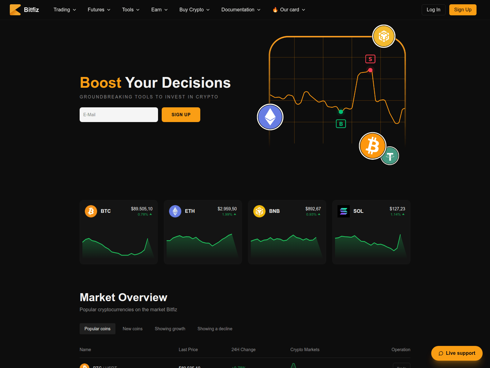 Screenshot of www.bitfiz.net