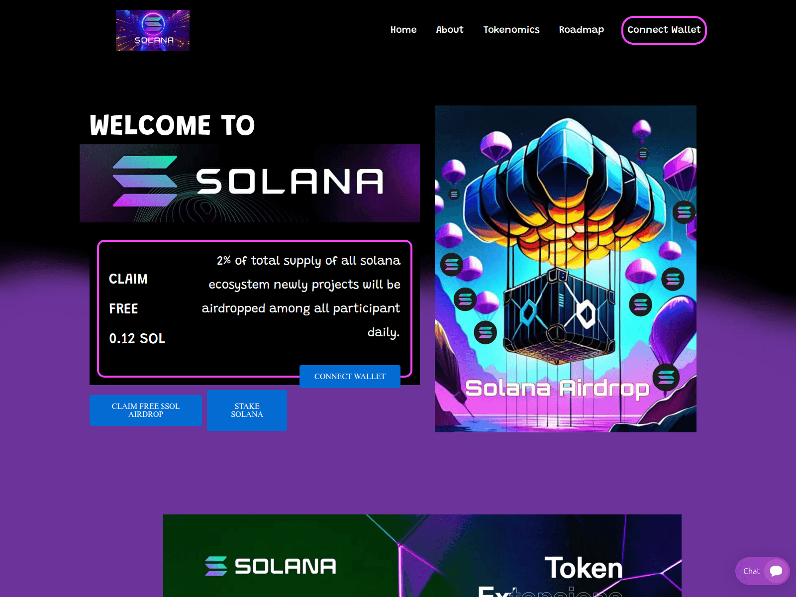 Screenshot of solmining.vip