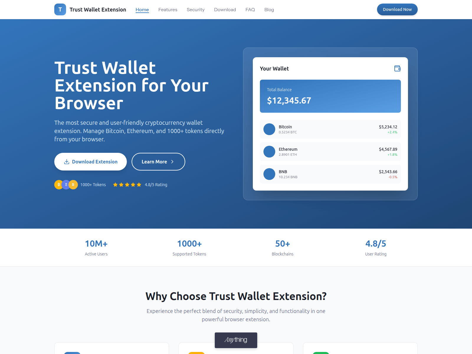 Screenshot of my-trustwallet-io.created.app