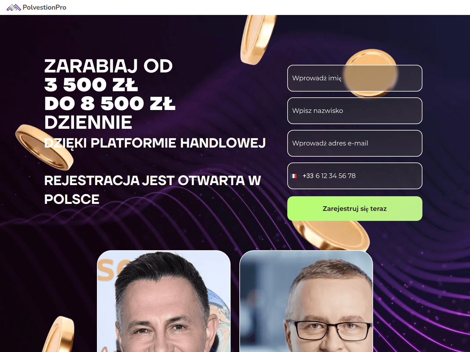 Screenshot of polvestionpro.pl