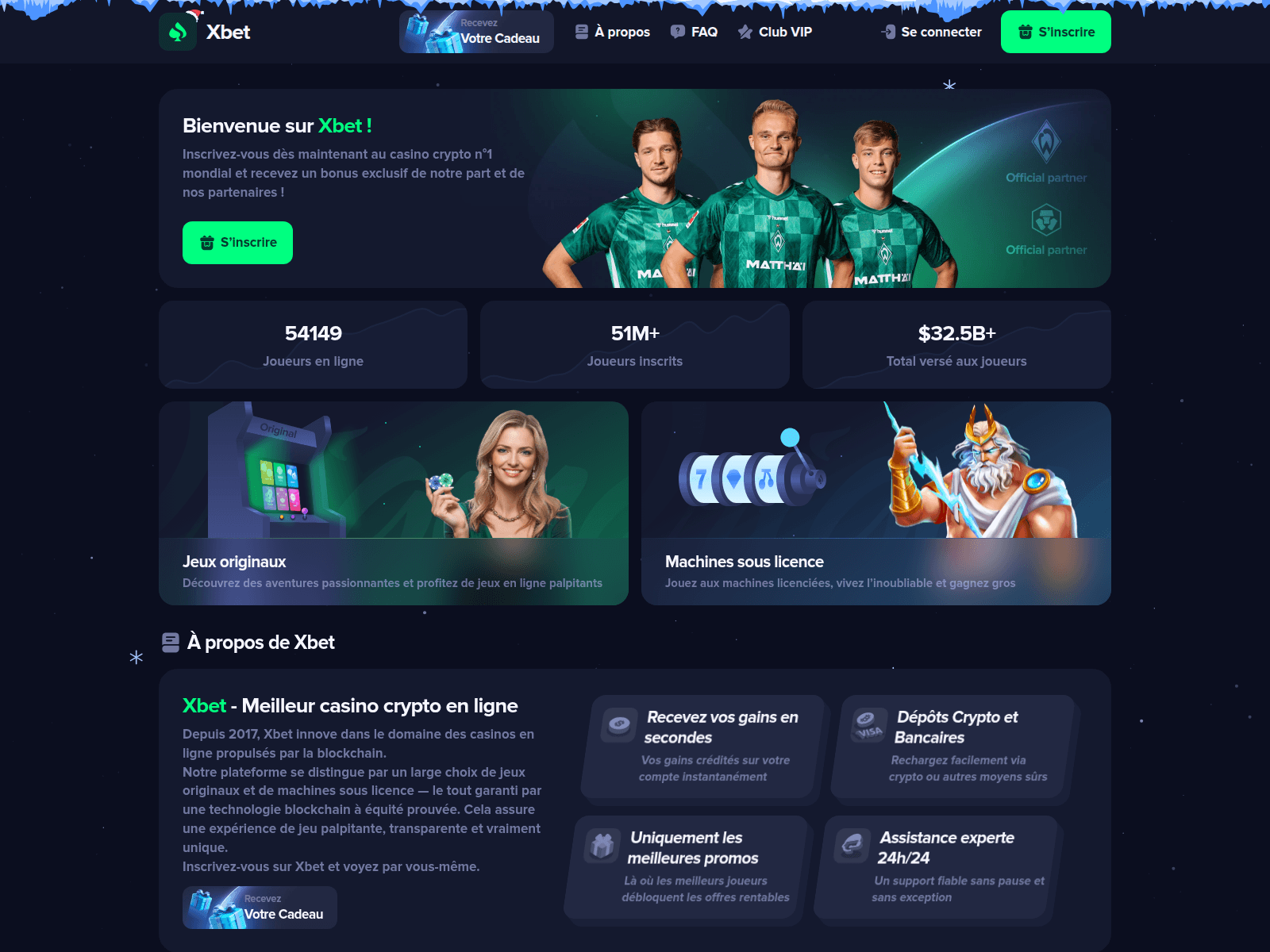 Screenshot of xbet.ws
