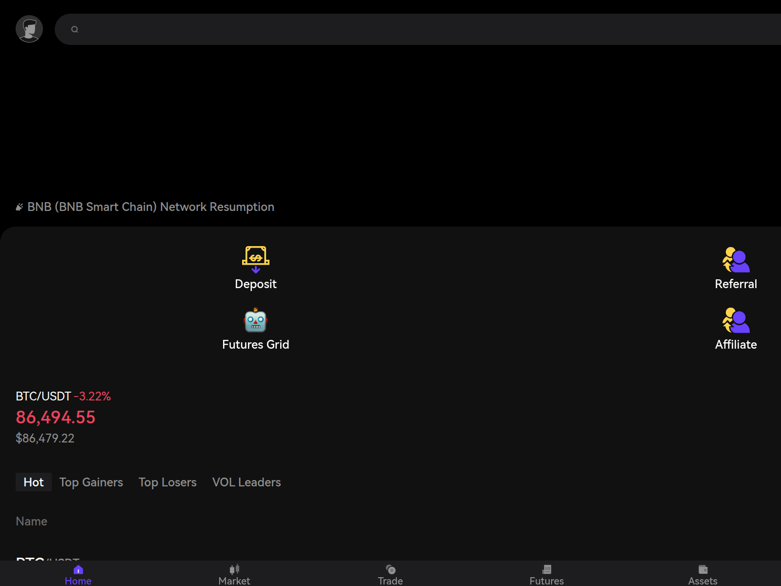 Screenshot of m.1max.com