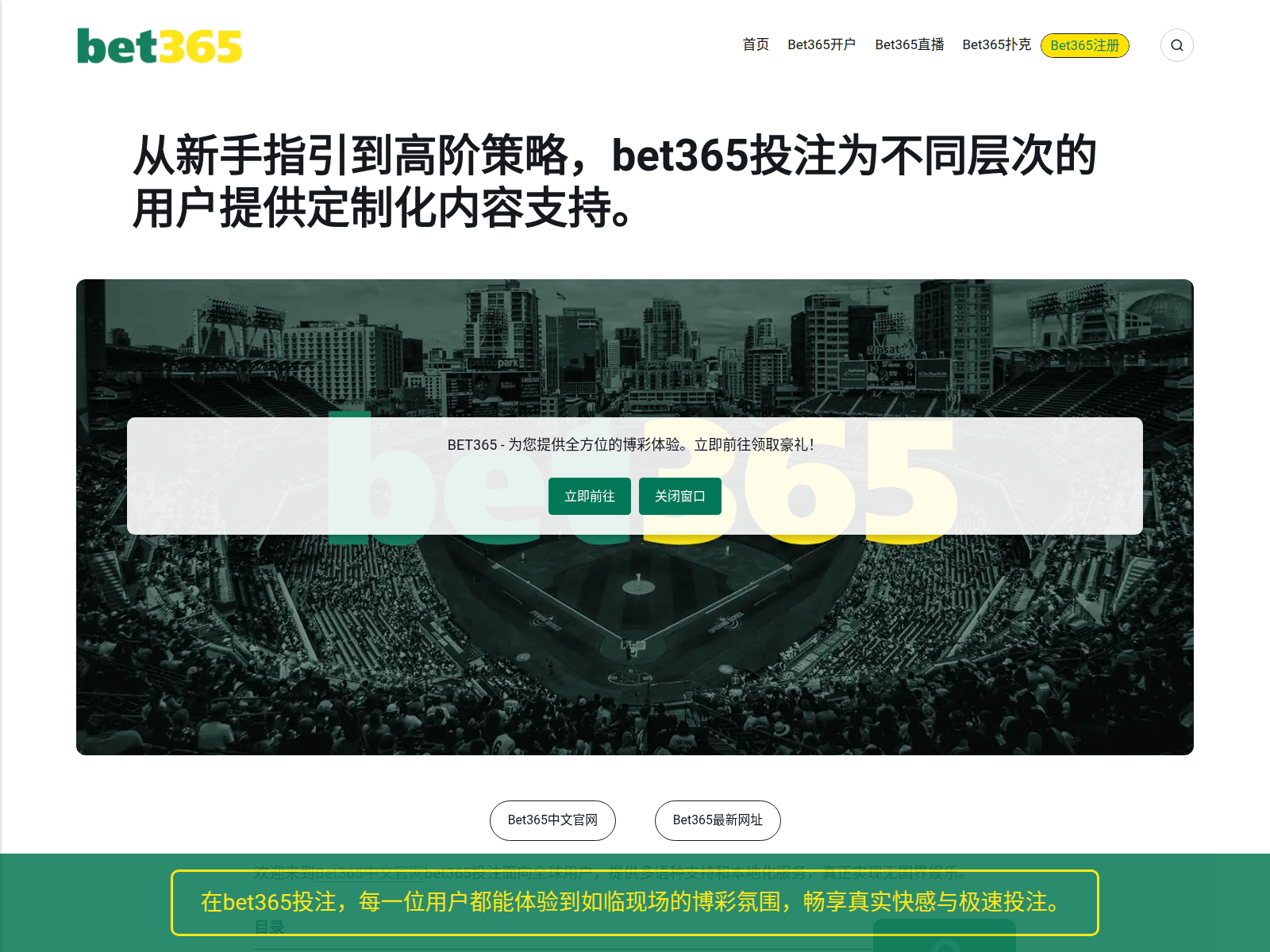 Screenshot of bet365sport19.com