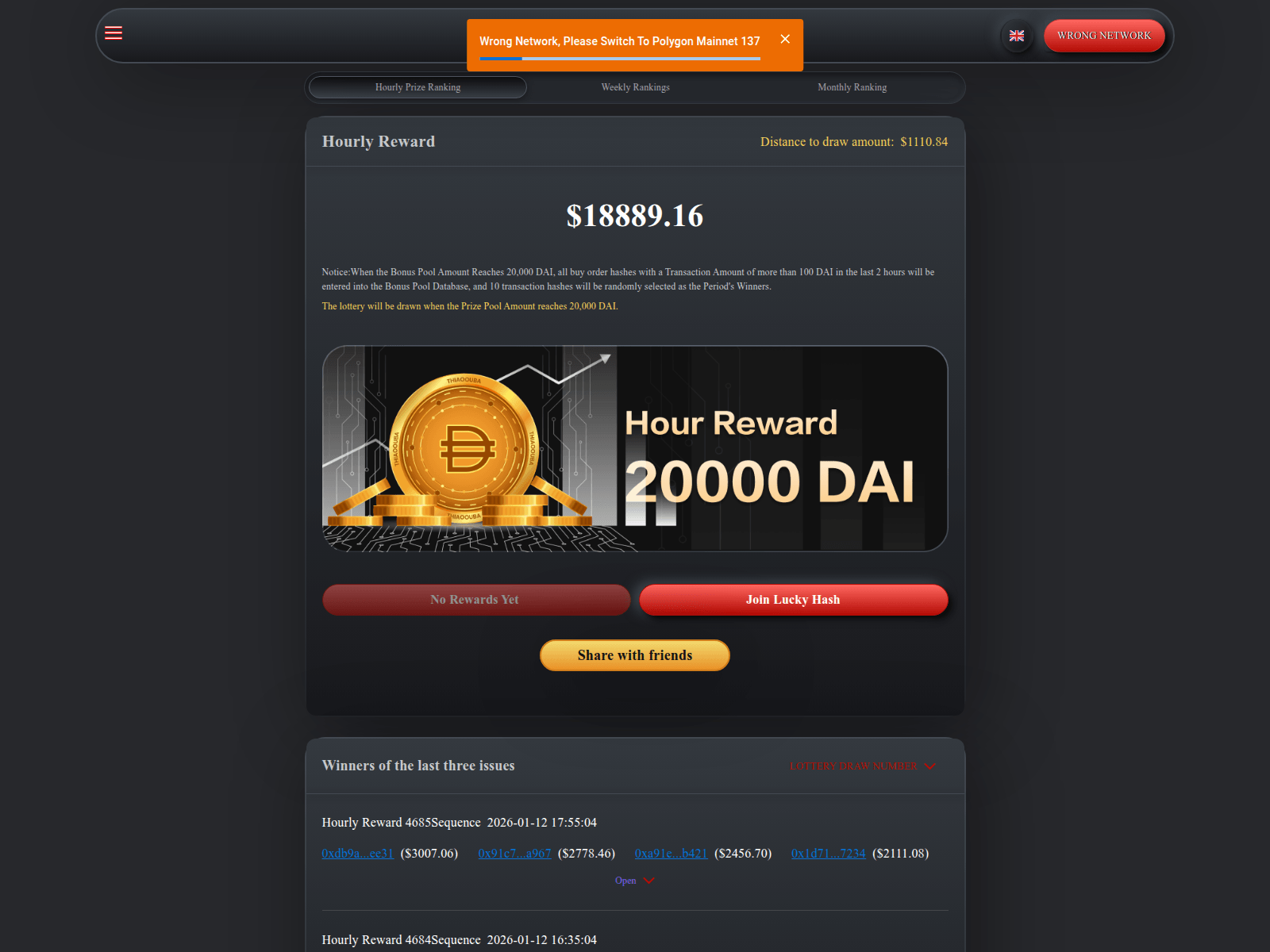 Screenshot of rocketorigindefi.world