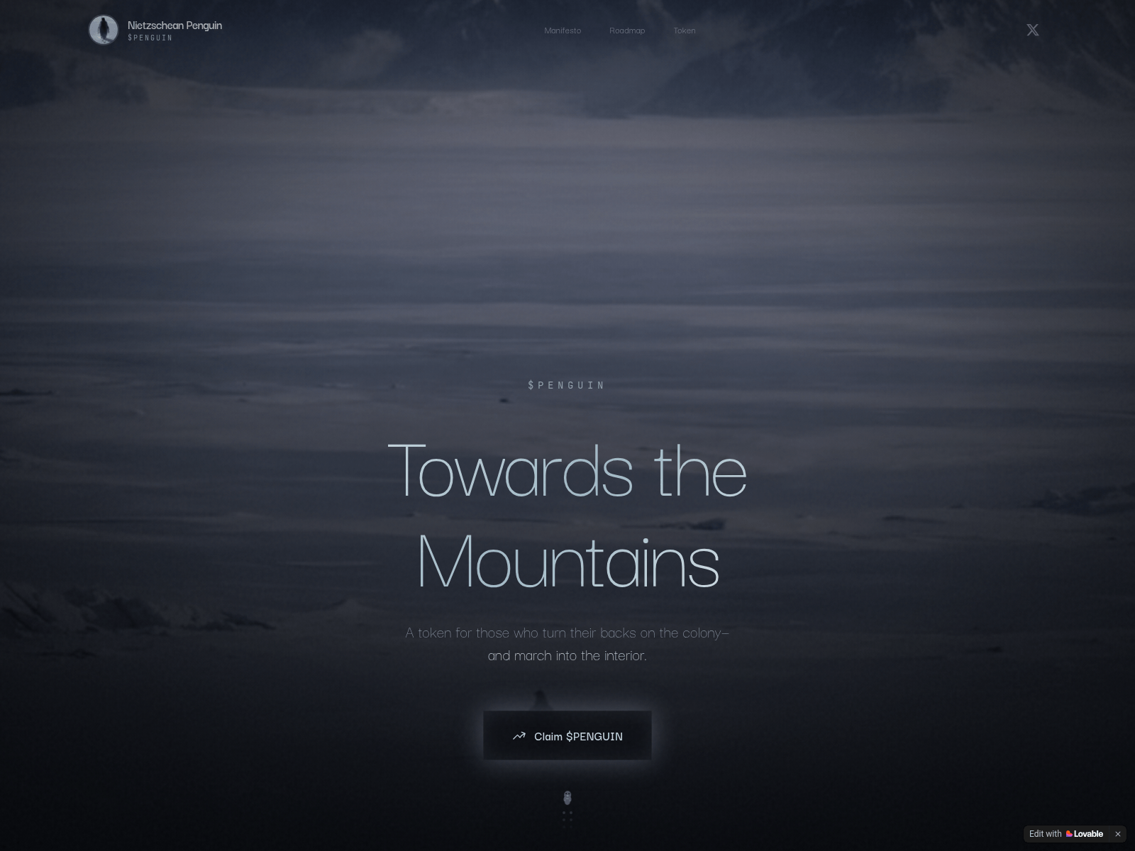 Screenshot of penguin-reward.com
