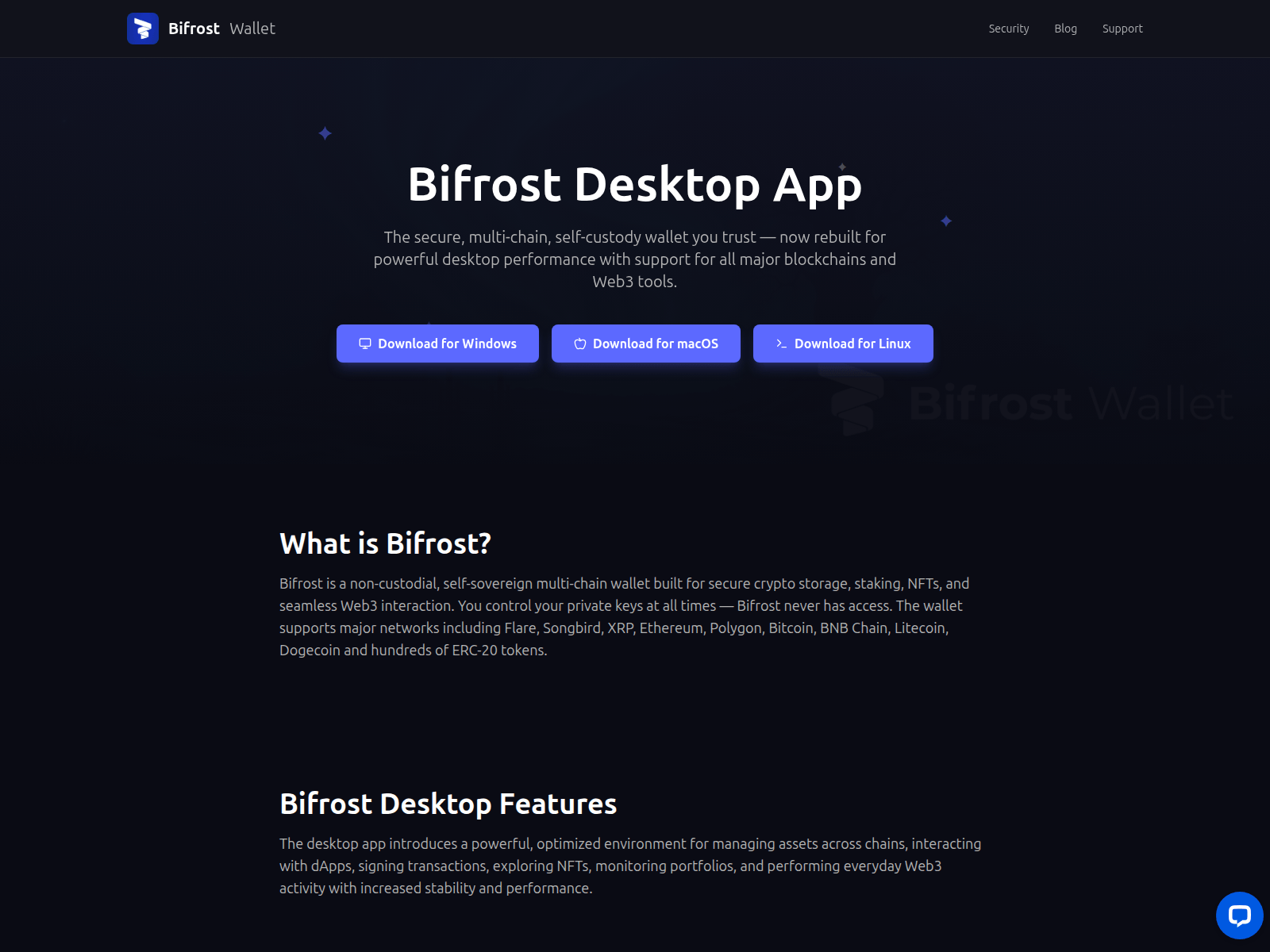 Screenshot of bifrostdesktop.app