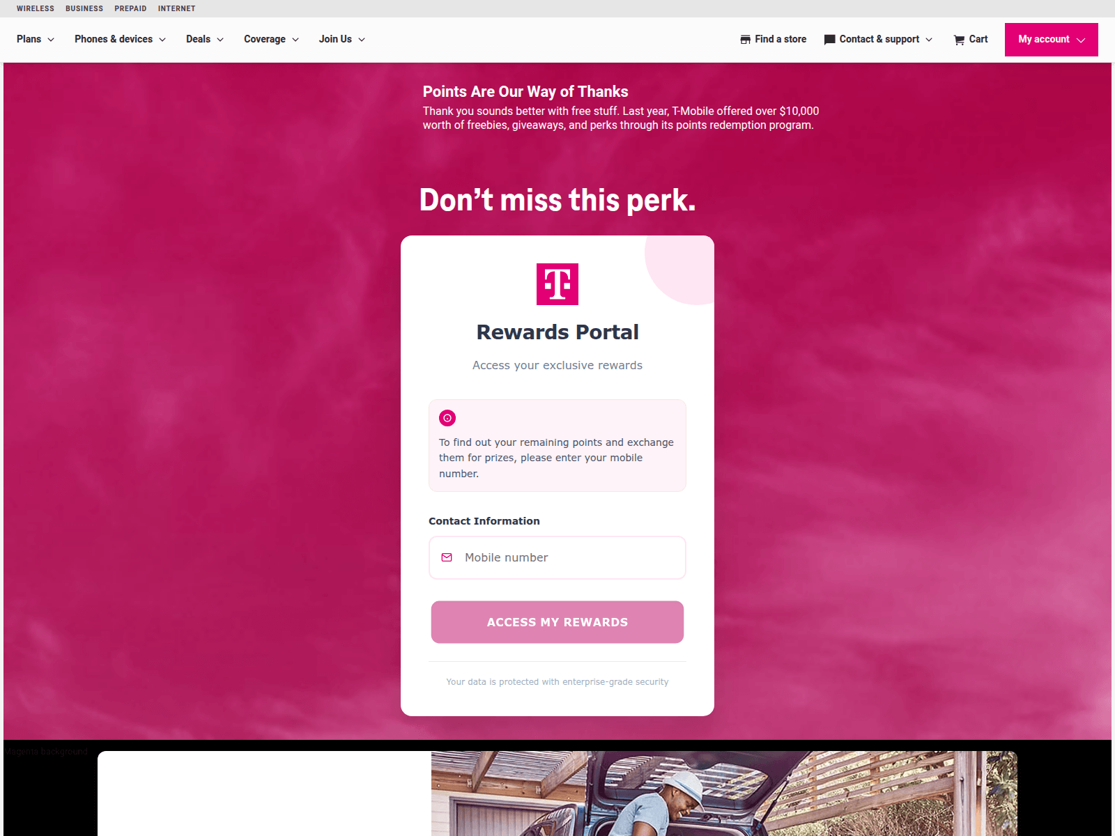 Screenshot of t-mobile.czayw.cc